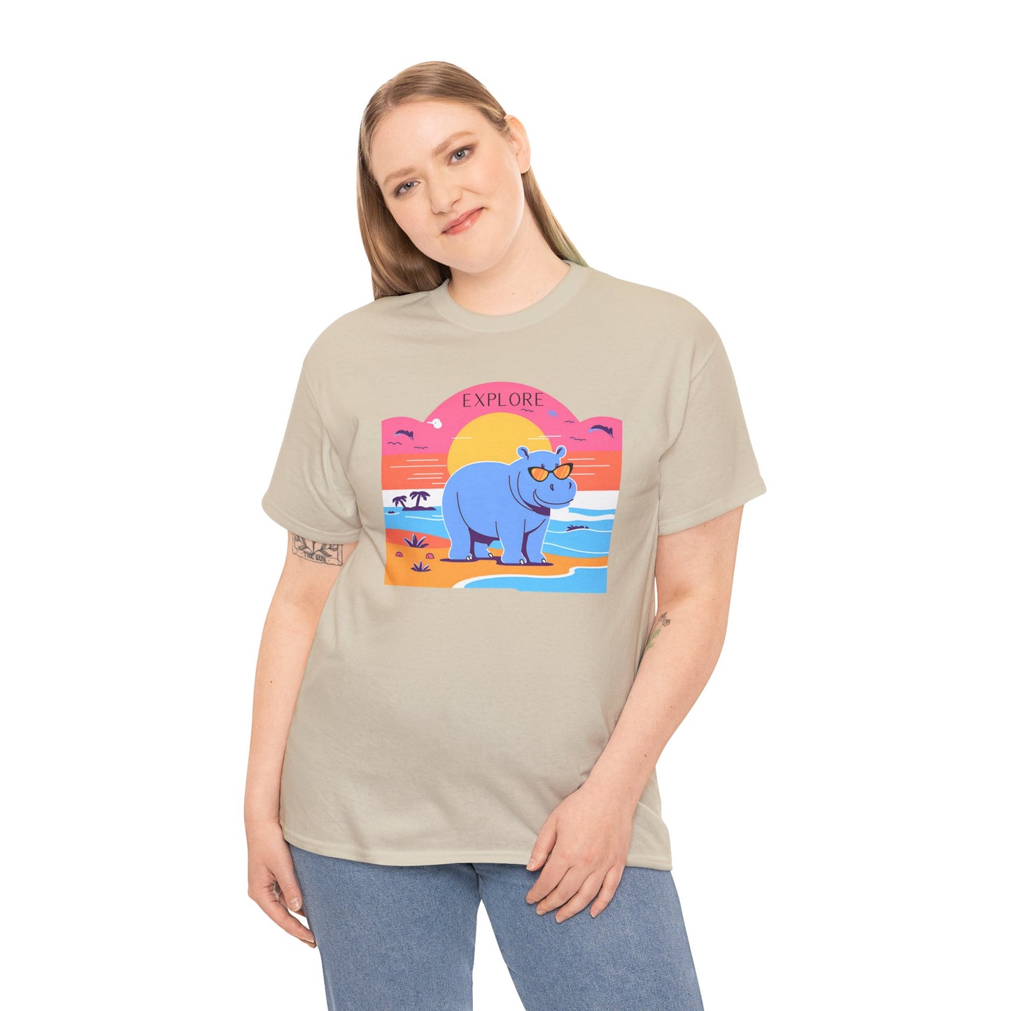Happy Hippo Tee