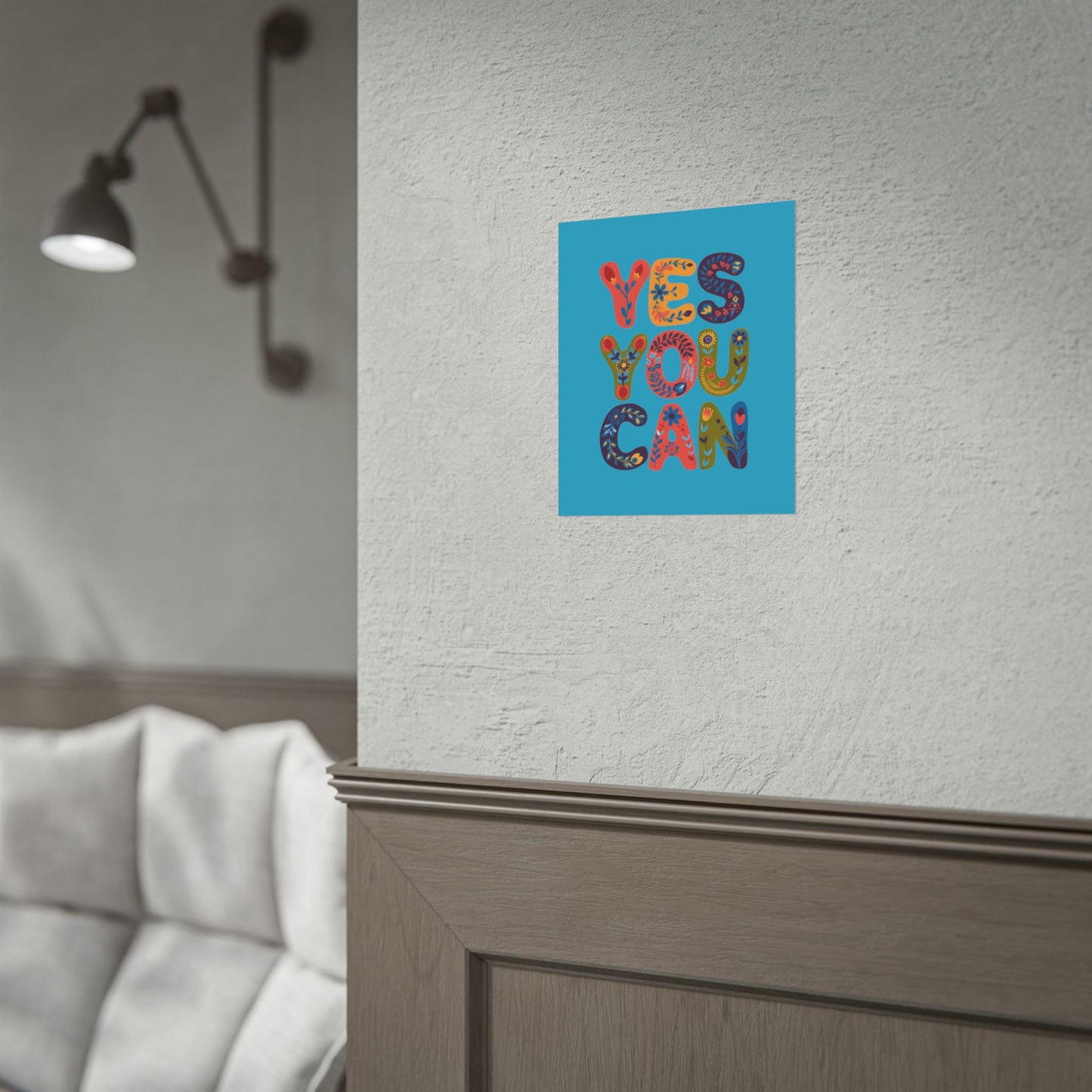 Poster - Yes You Can Inspirational Poster
