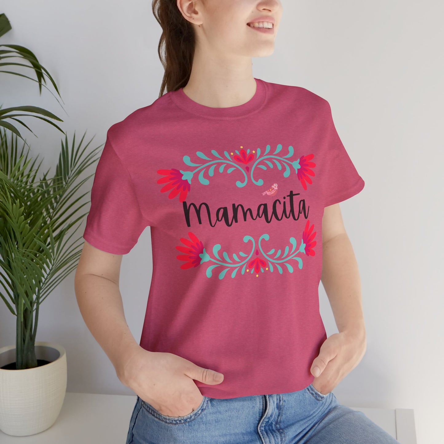 Mamacita- Mexican art inspired Floral Tee
