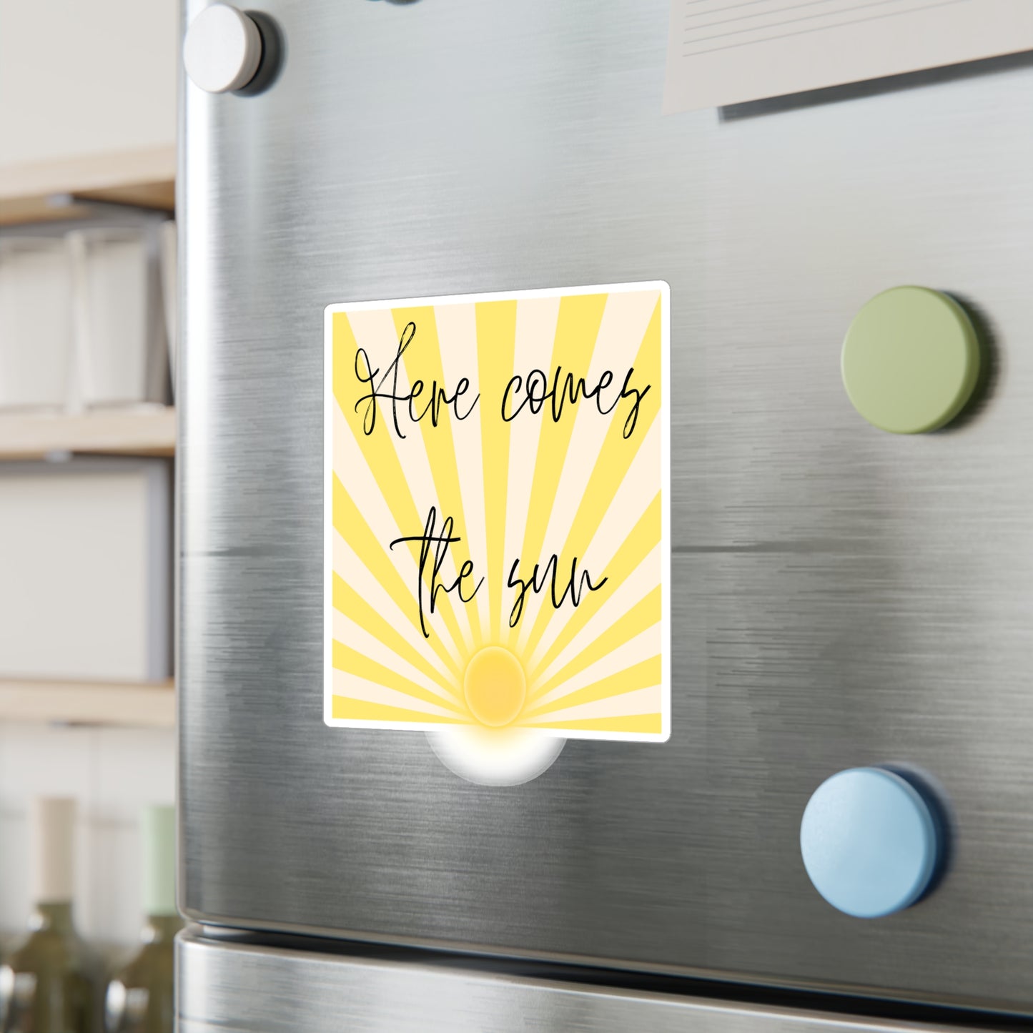 Vinyl Decal - Here Comes the Sun