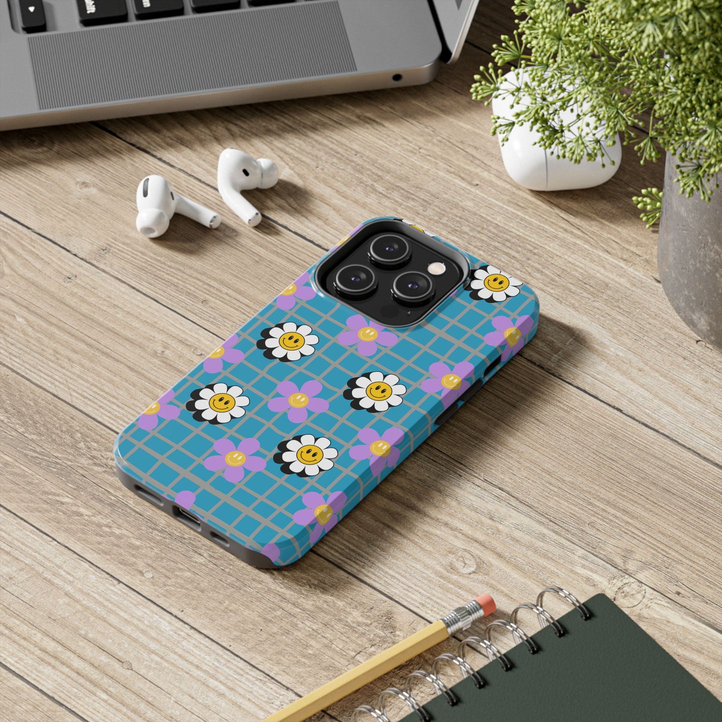 Flower Smiley Phone Case