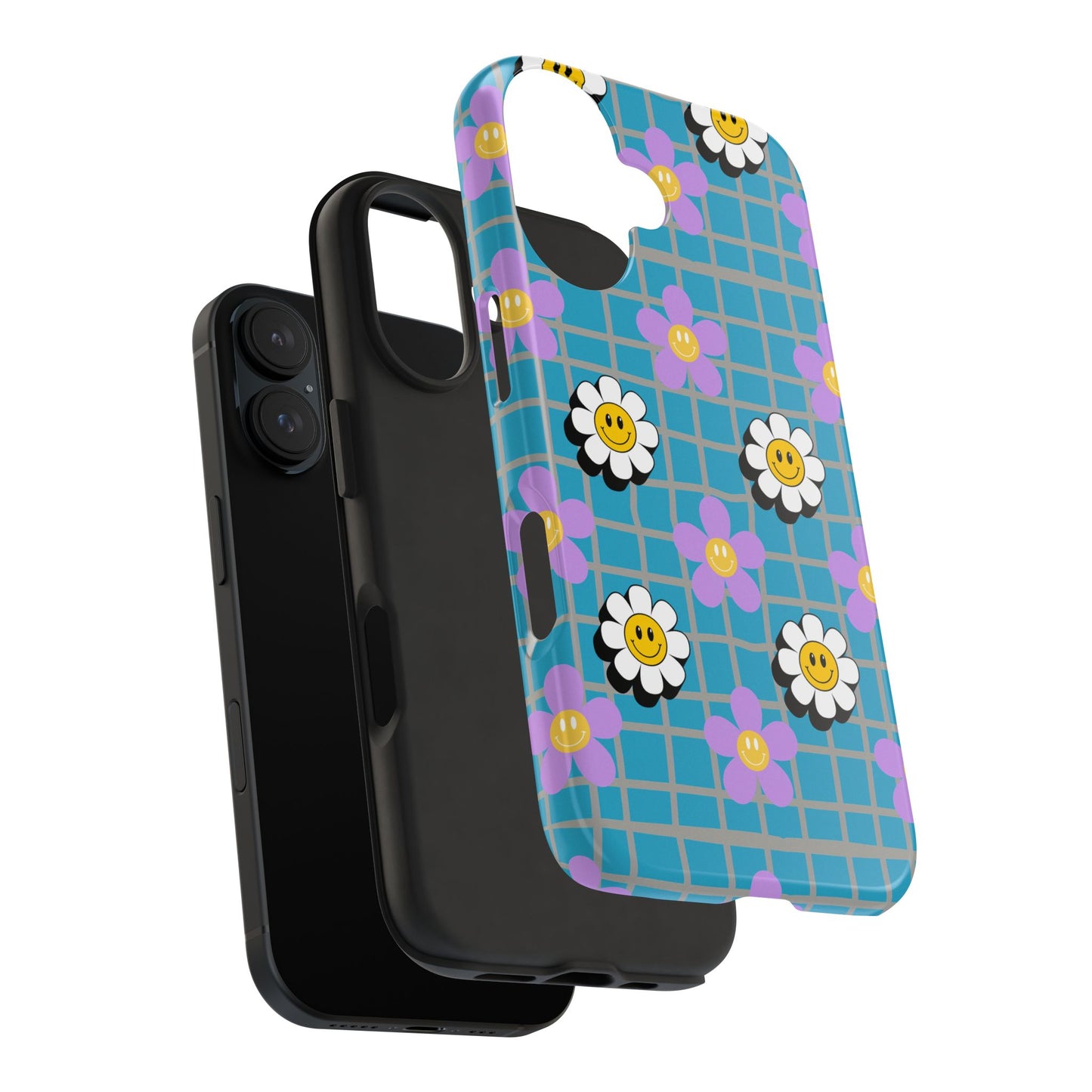 Flower Smiley Phone Case