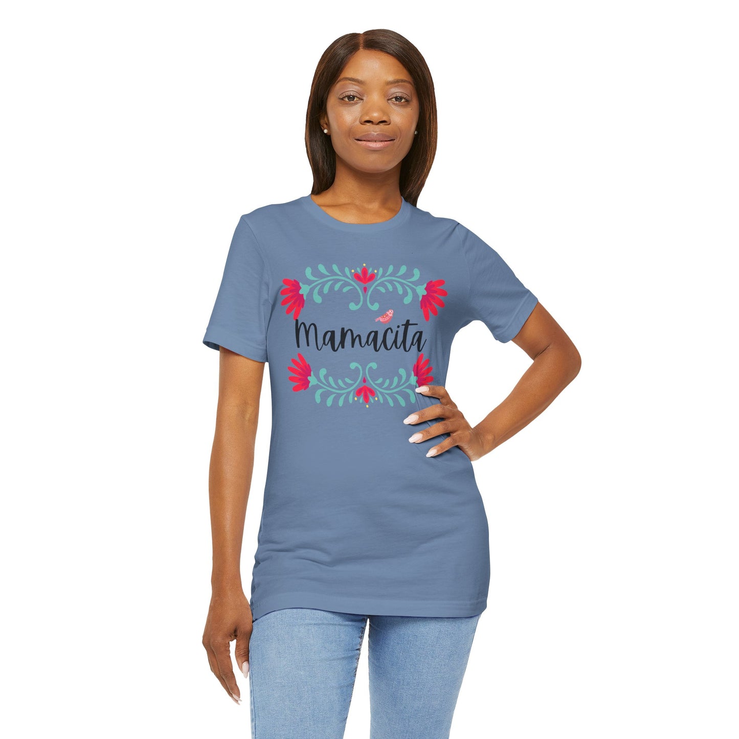 Mamacita- Mexican art inspired Floral Tee