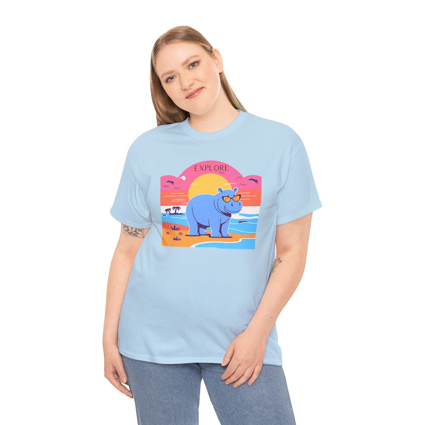 Happy Hippo Tee
