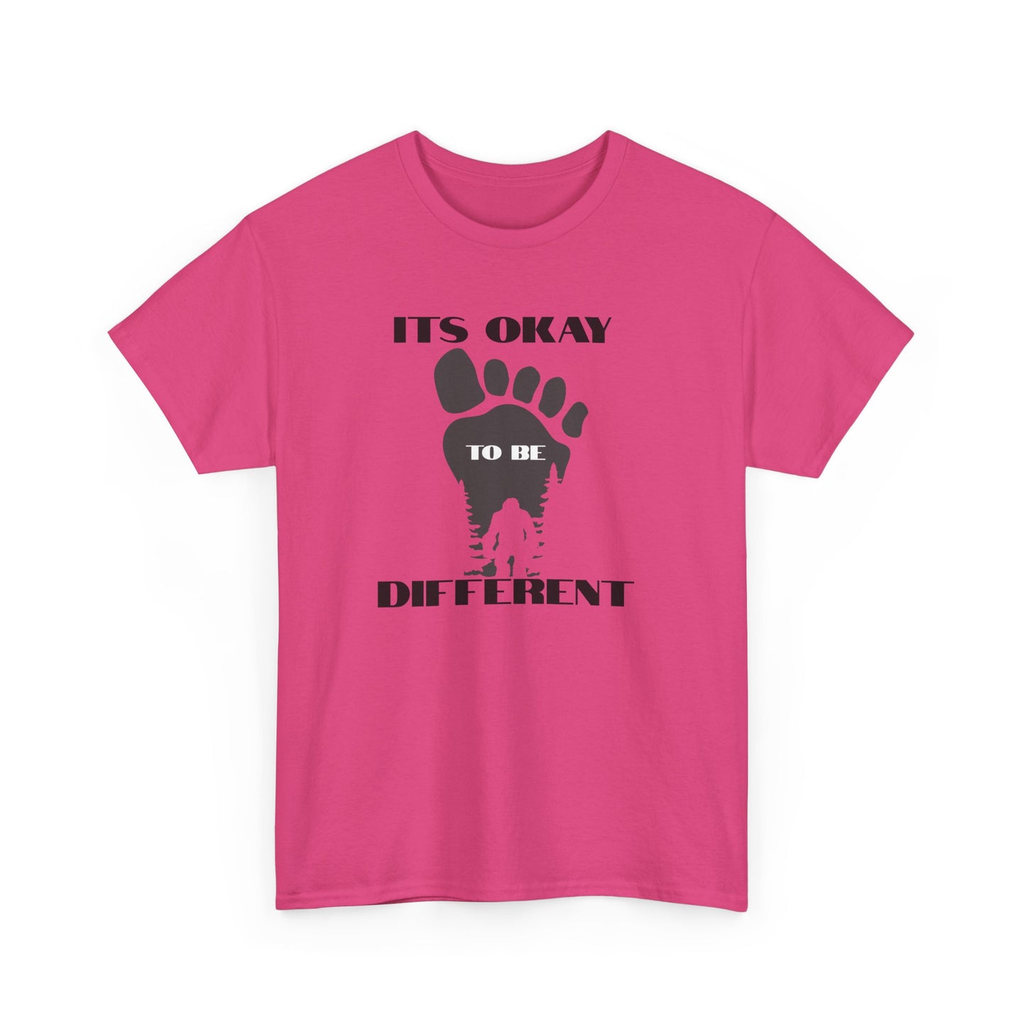 Big Foot Unisex Tee - Embrace Being Different