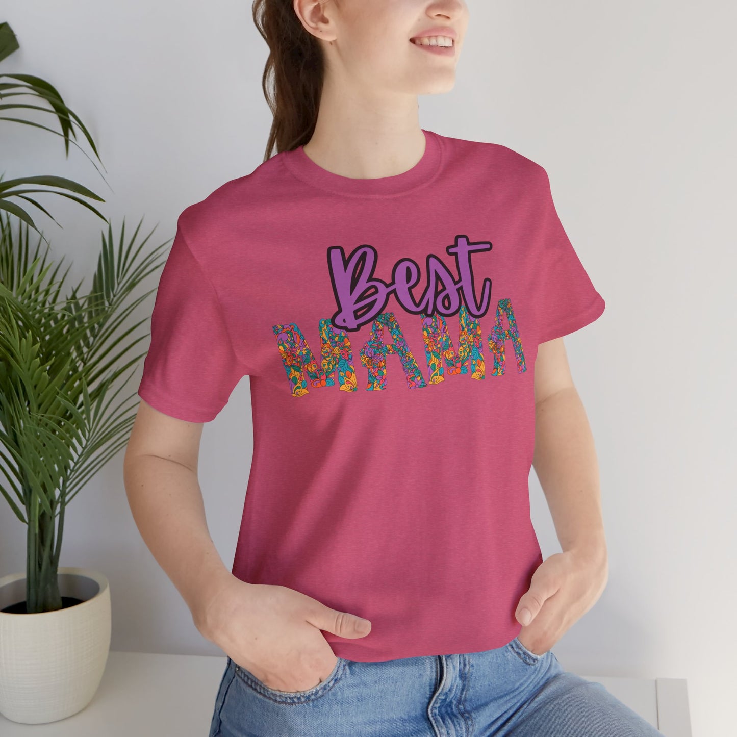 Floral 'Mama' Tee