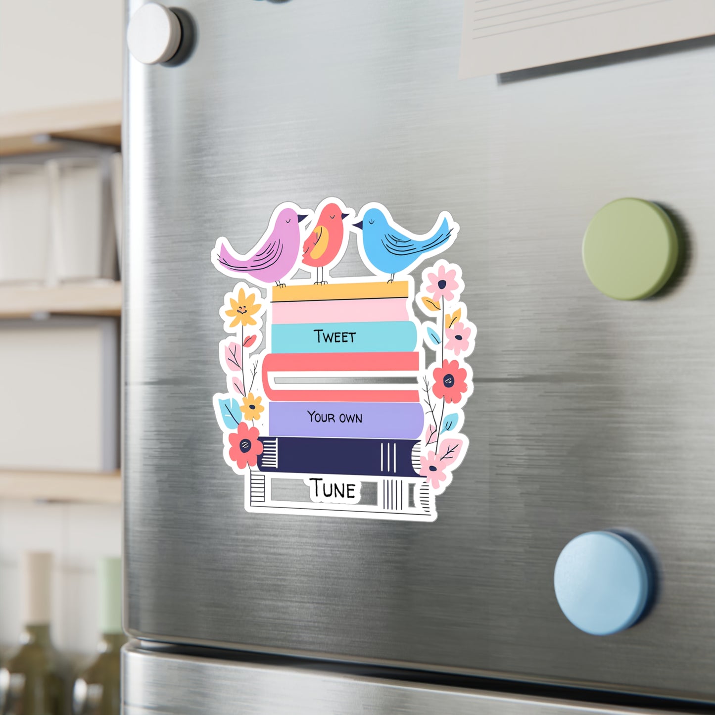Tweet Your Own Tune-Vinyl Decal sticker