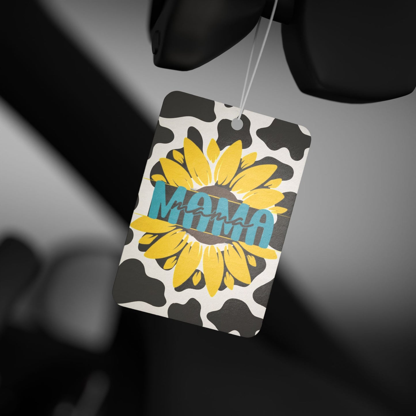 Sunflower Mama Car Air Freshener, Cute Car Decor