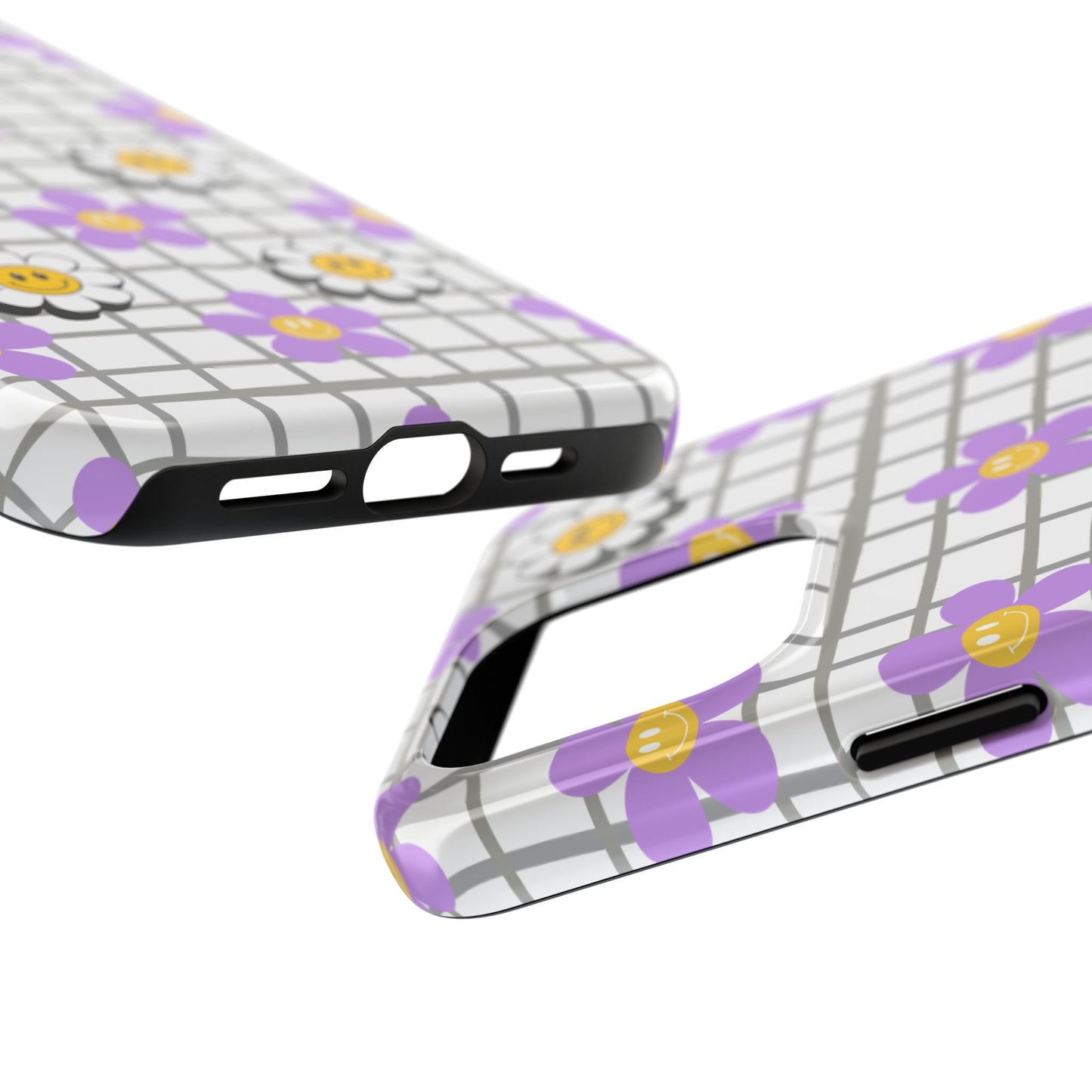 Phone Case - Flower Smiley Design