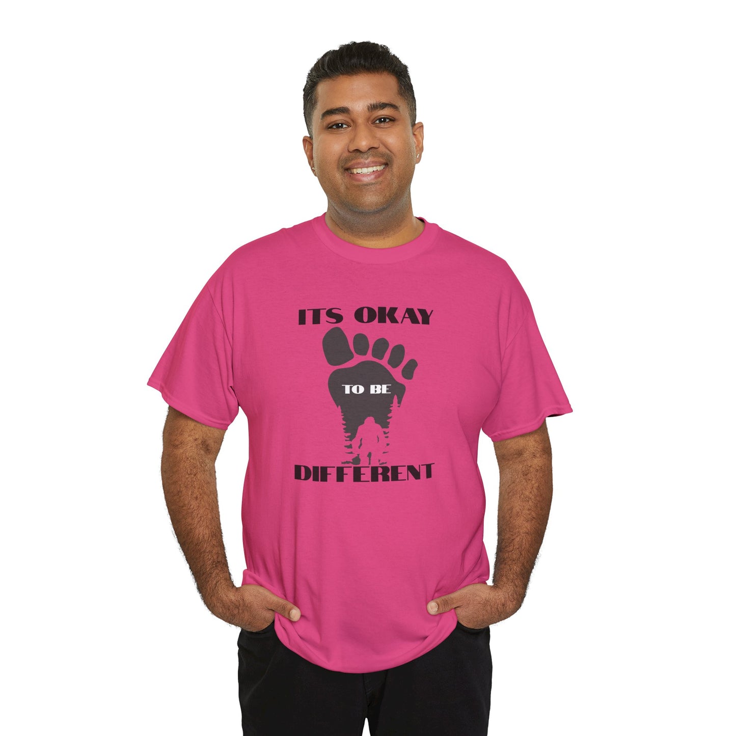 Big Foot Unisex Tee - Embrace Being Different
