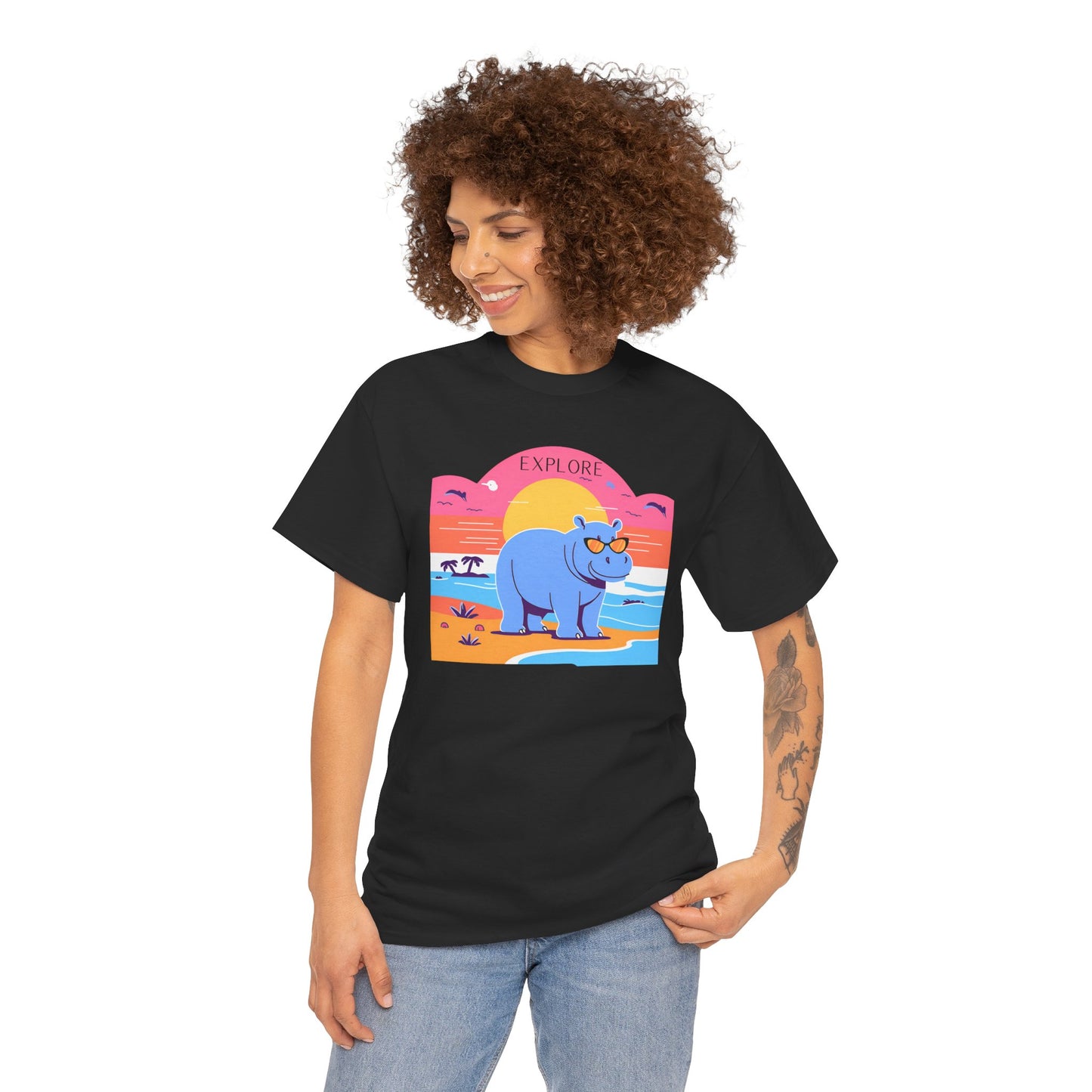 Happy Hippo Tee