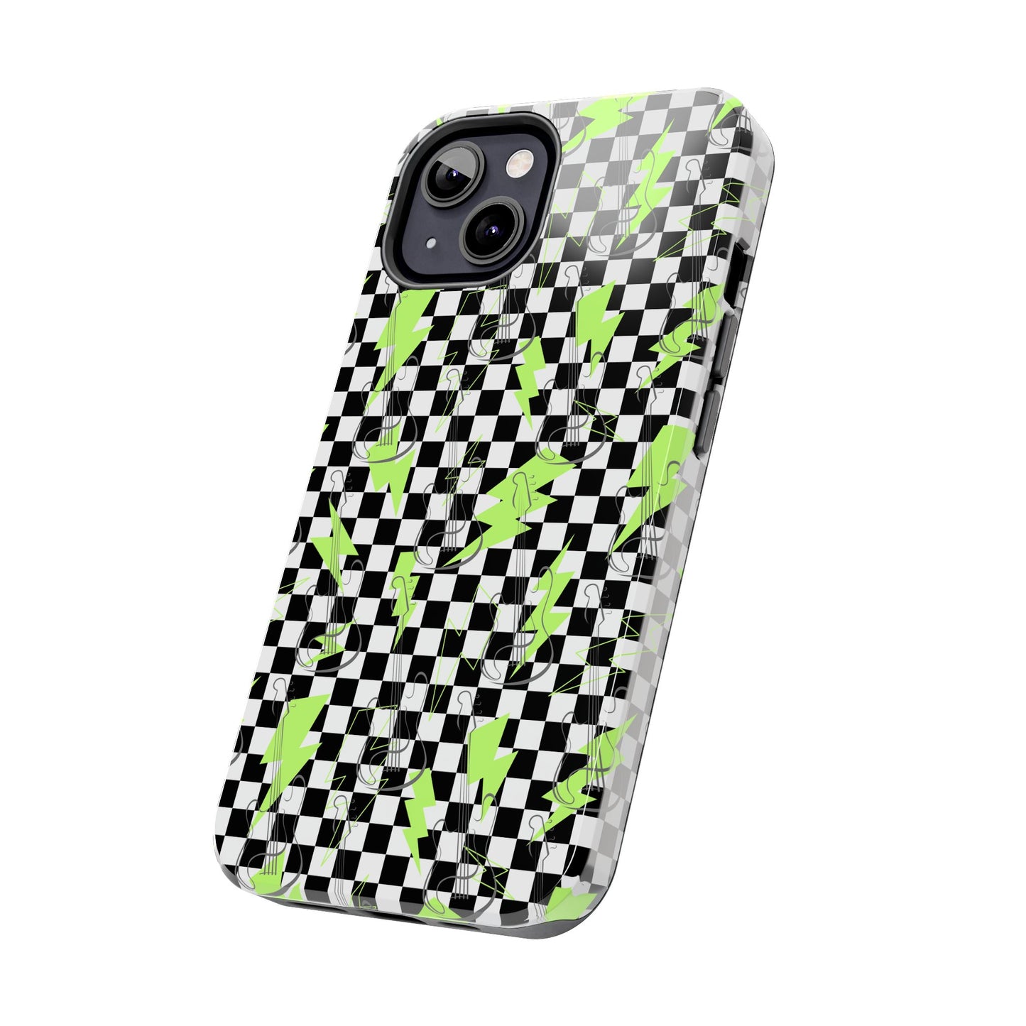 Phone Case - Lightening Guitar Rock the Day Design