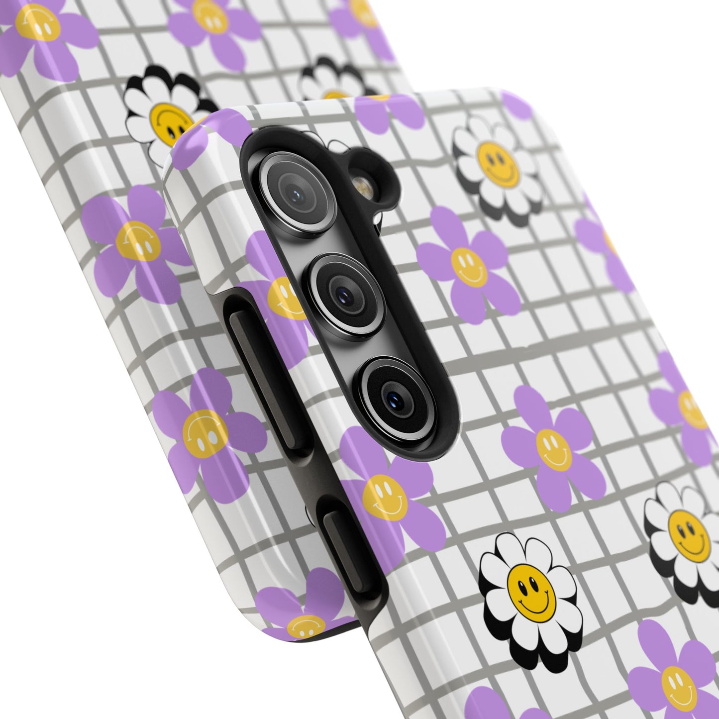 Phone Case - Flower Smiley Design