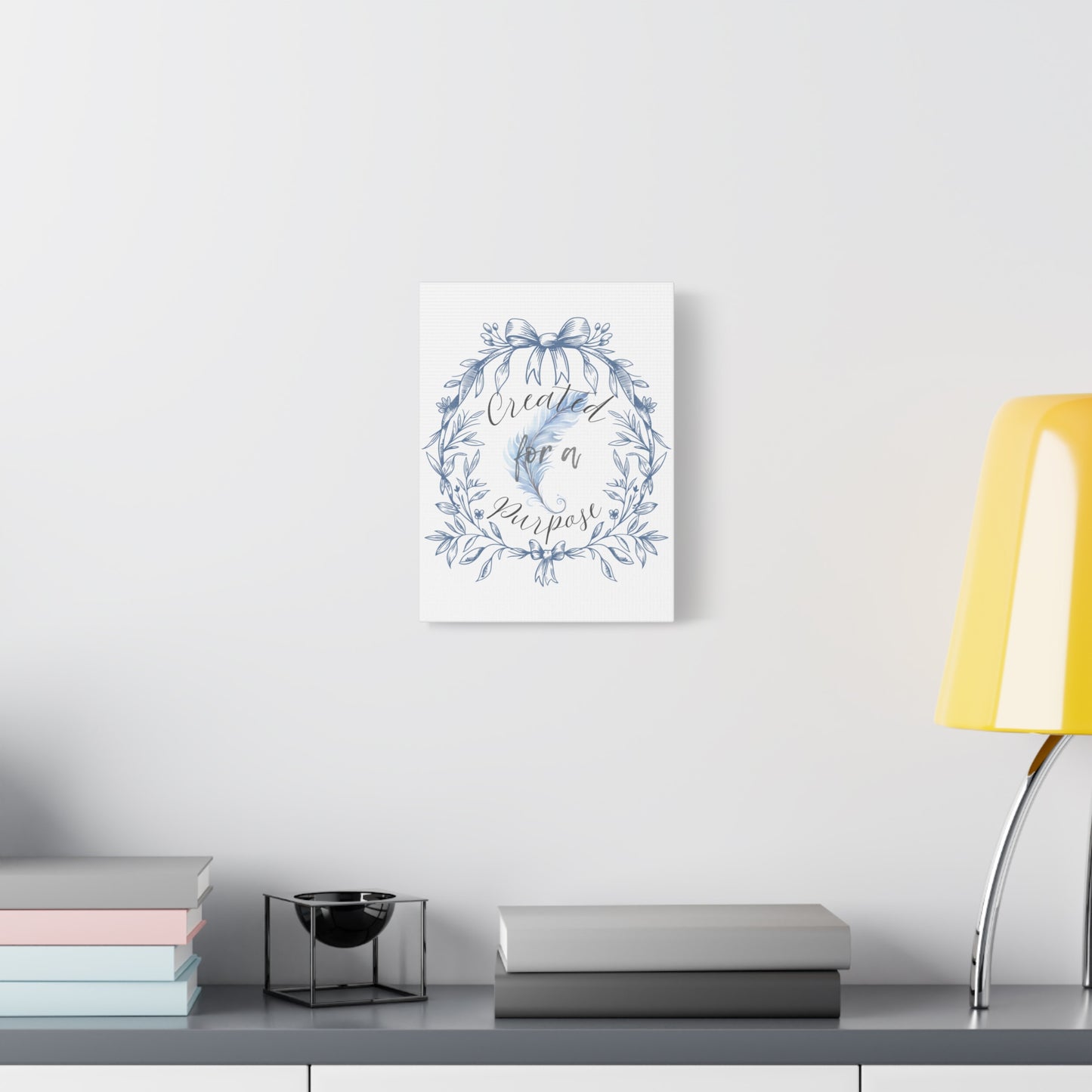 Inspirational Canvas Art - 'Created for a Purpose' Wall Decor