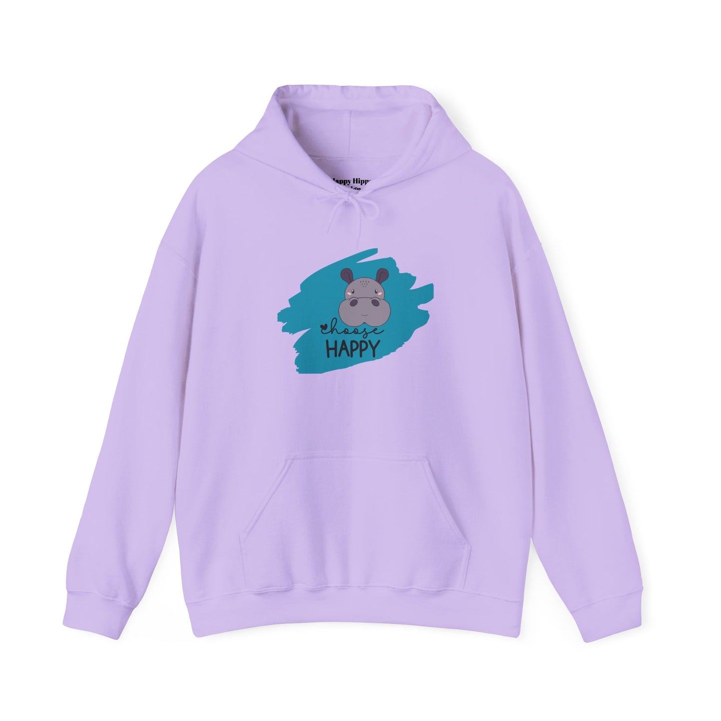Hooded Sweatshirt - Choose Happy Choose Comfy