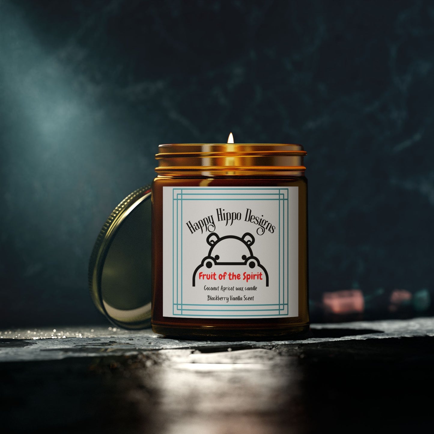 Scented Candle- Fruit of the Spirit Blackberry Vanilla Scented Candle