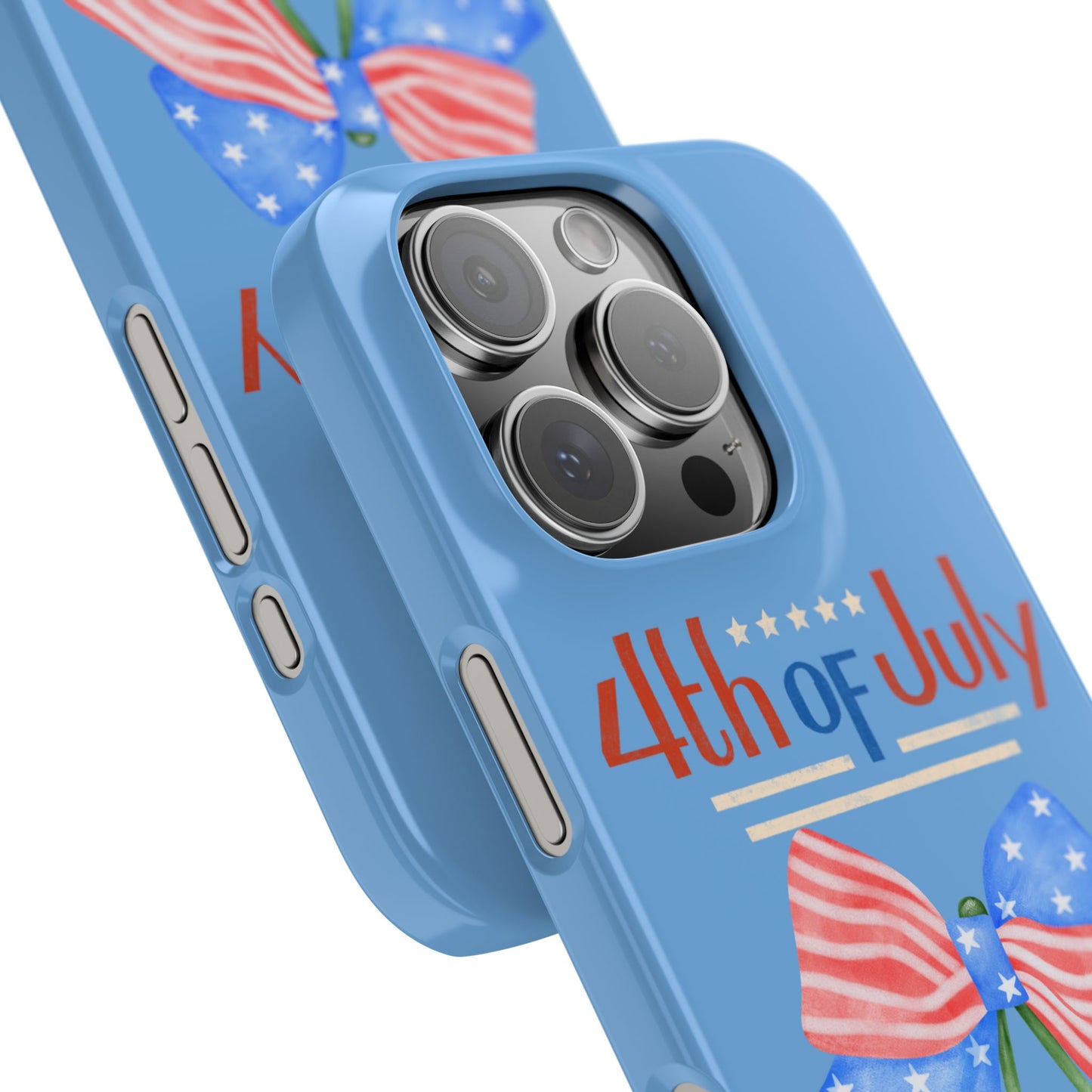 Patriotic Slim Phone Cases for 4th of July | Americana Accessories, Summer Gift, Holiday Celebration, Phone Protection