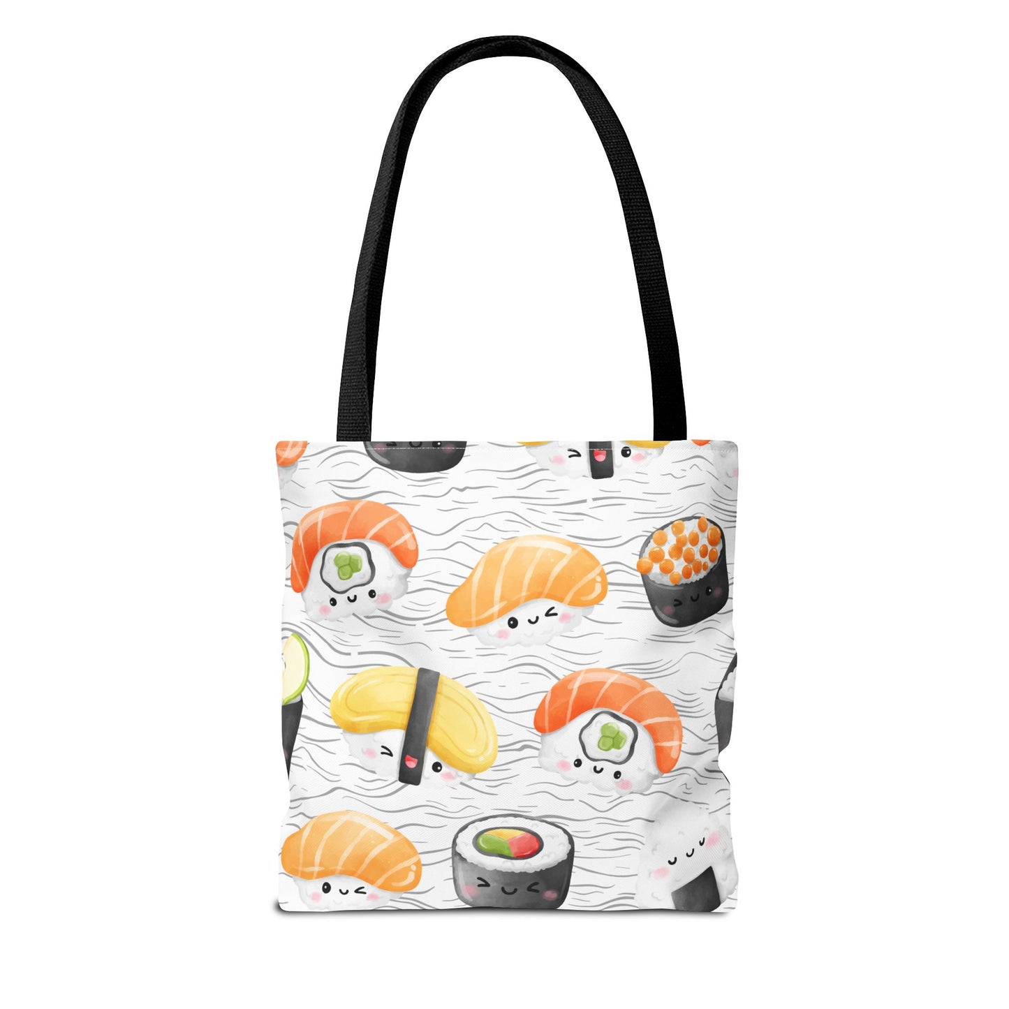 Cute Sushi Pattern Tote Bag - Perfect for Food Lovers