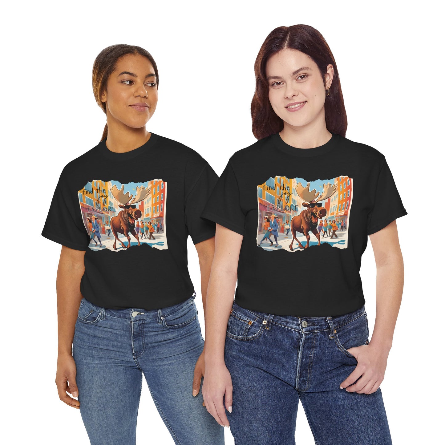 Joyful Moose Explorer T-Shirt
