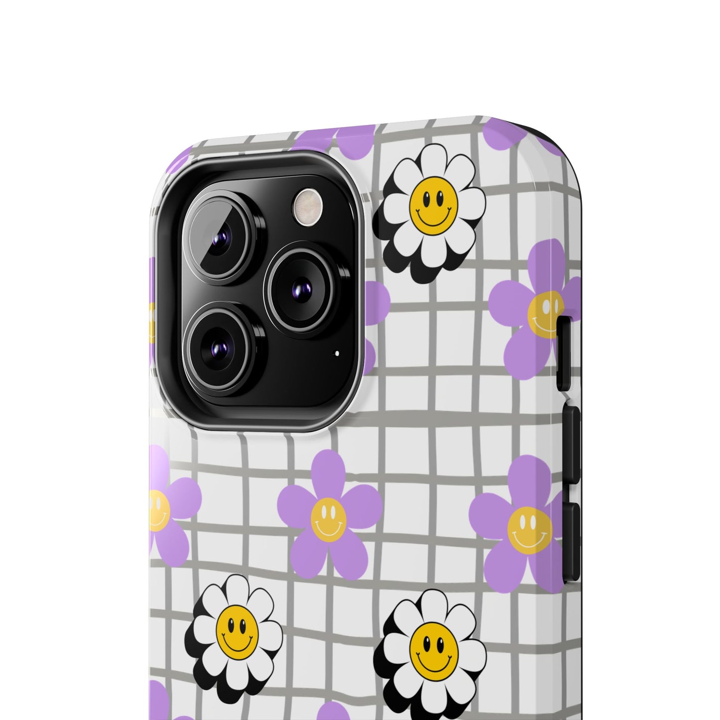 Phone Case - Flower Smiley Design