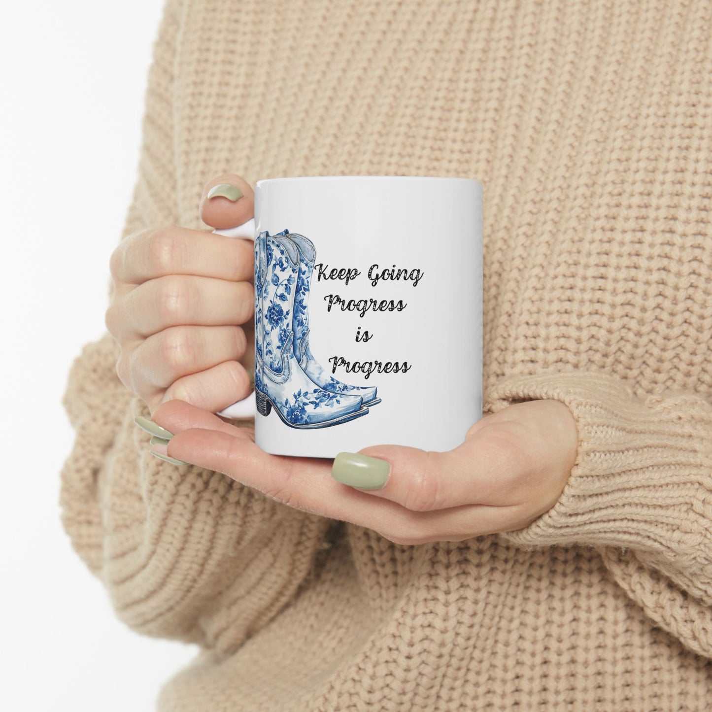 Inspirational Floral Mug
