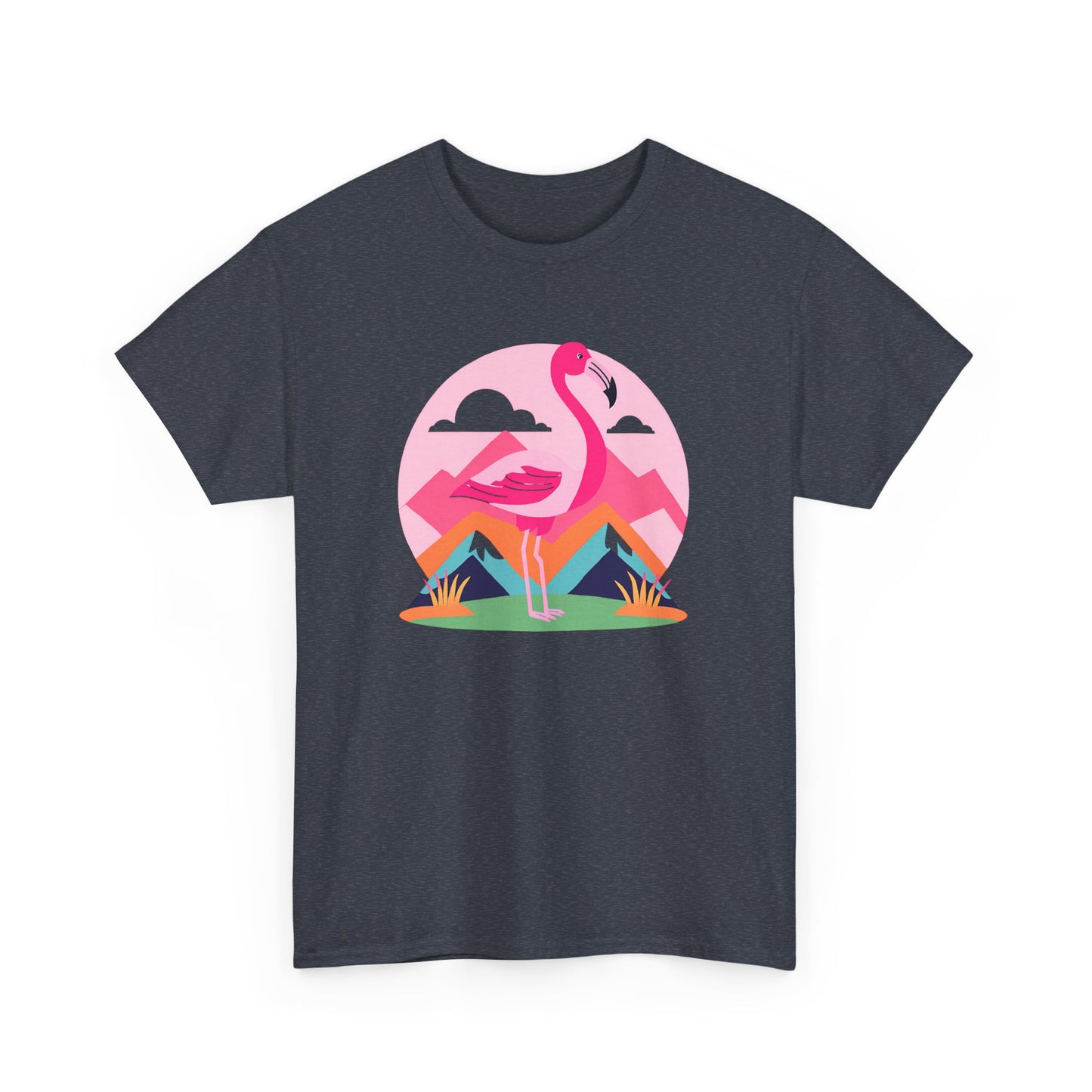 Flamingo Tee- Cotton T-shirt
