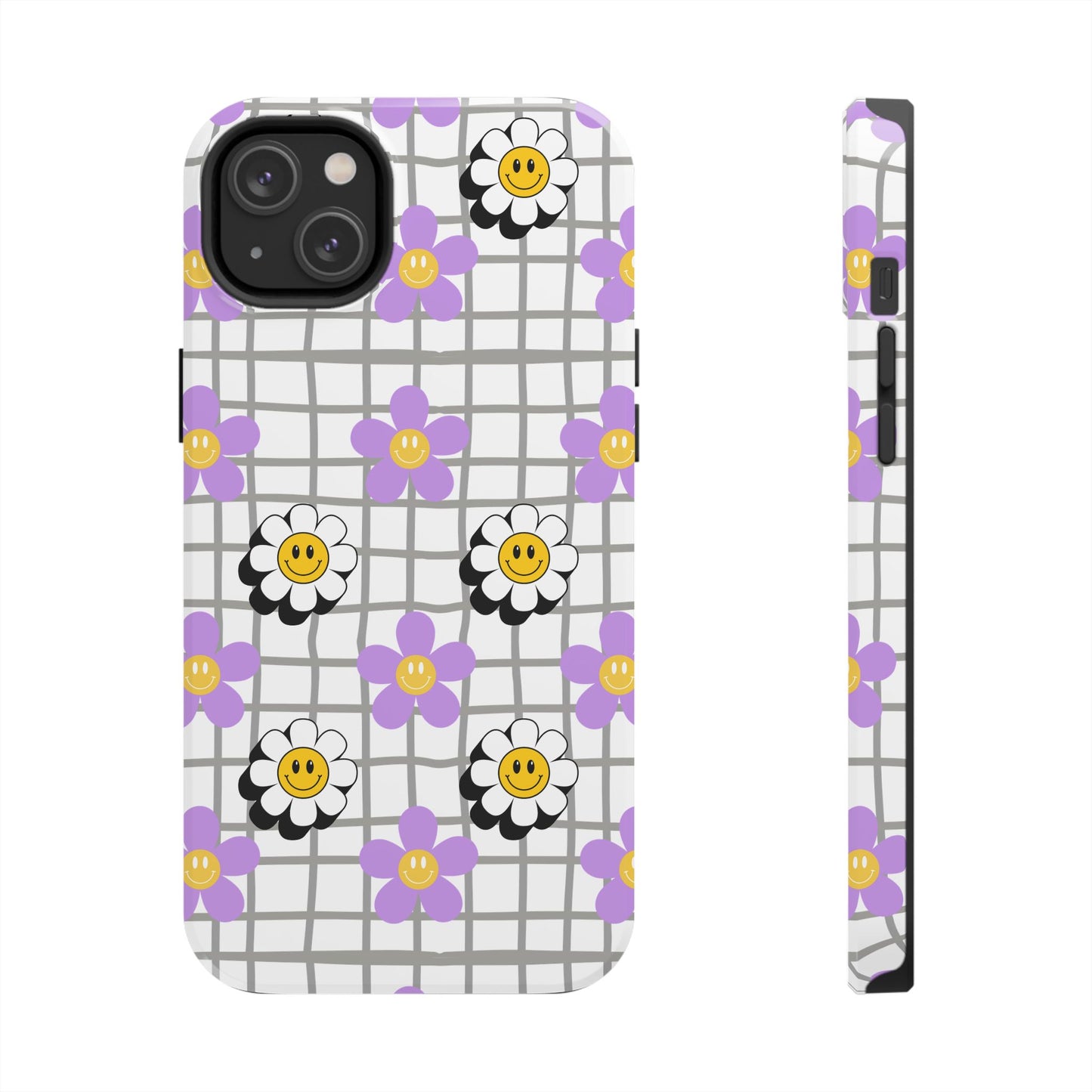 Phone Case - Flower Smiley Design