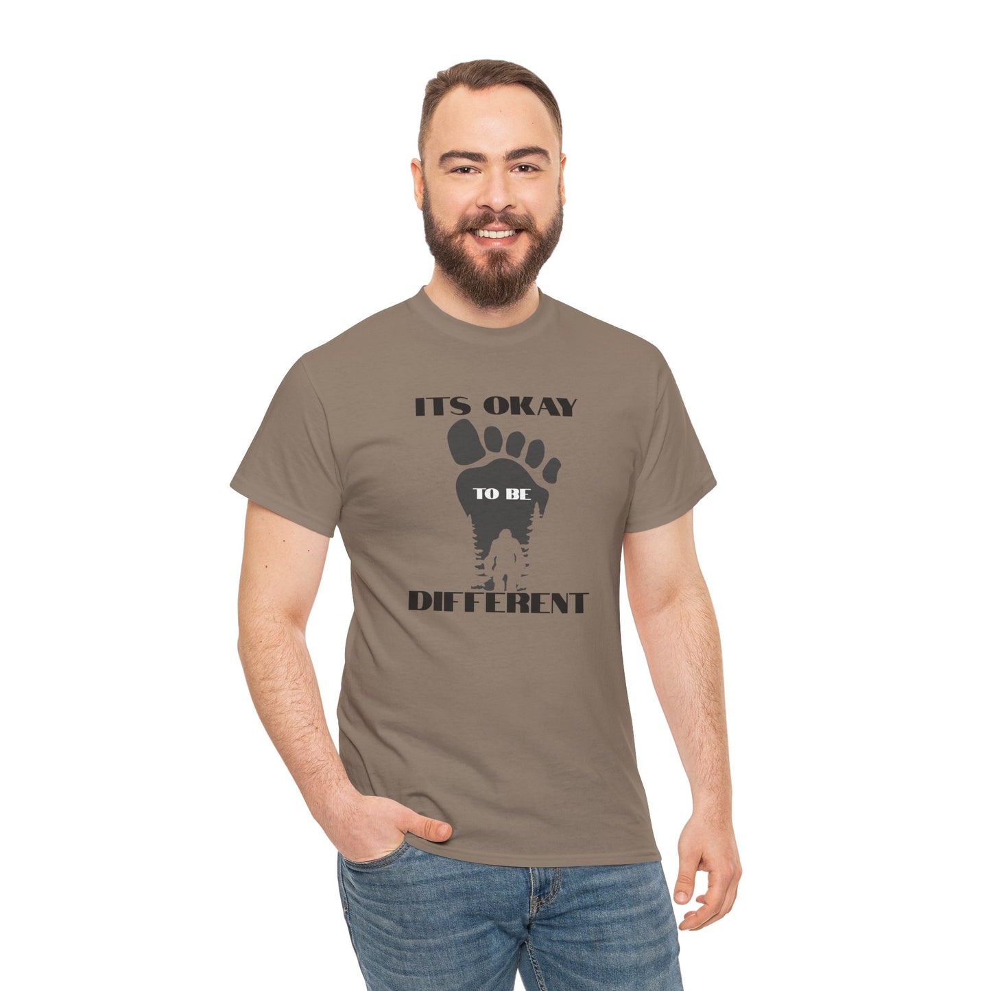 Big Foot Unisex Tee - Embrace Being Different