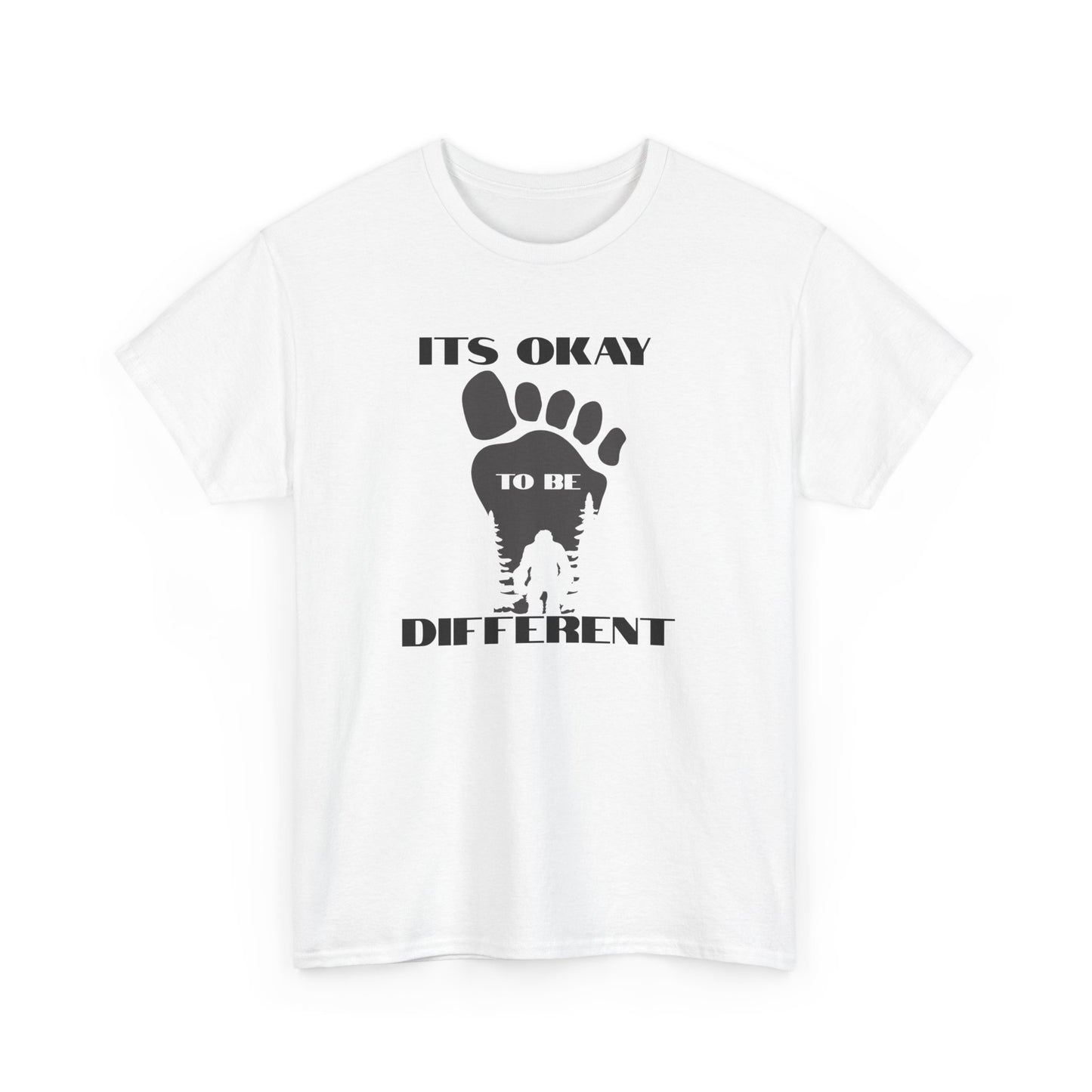 Big Foot Unisex Tee - Embrace Being Different
