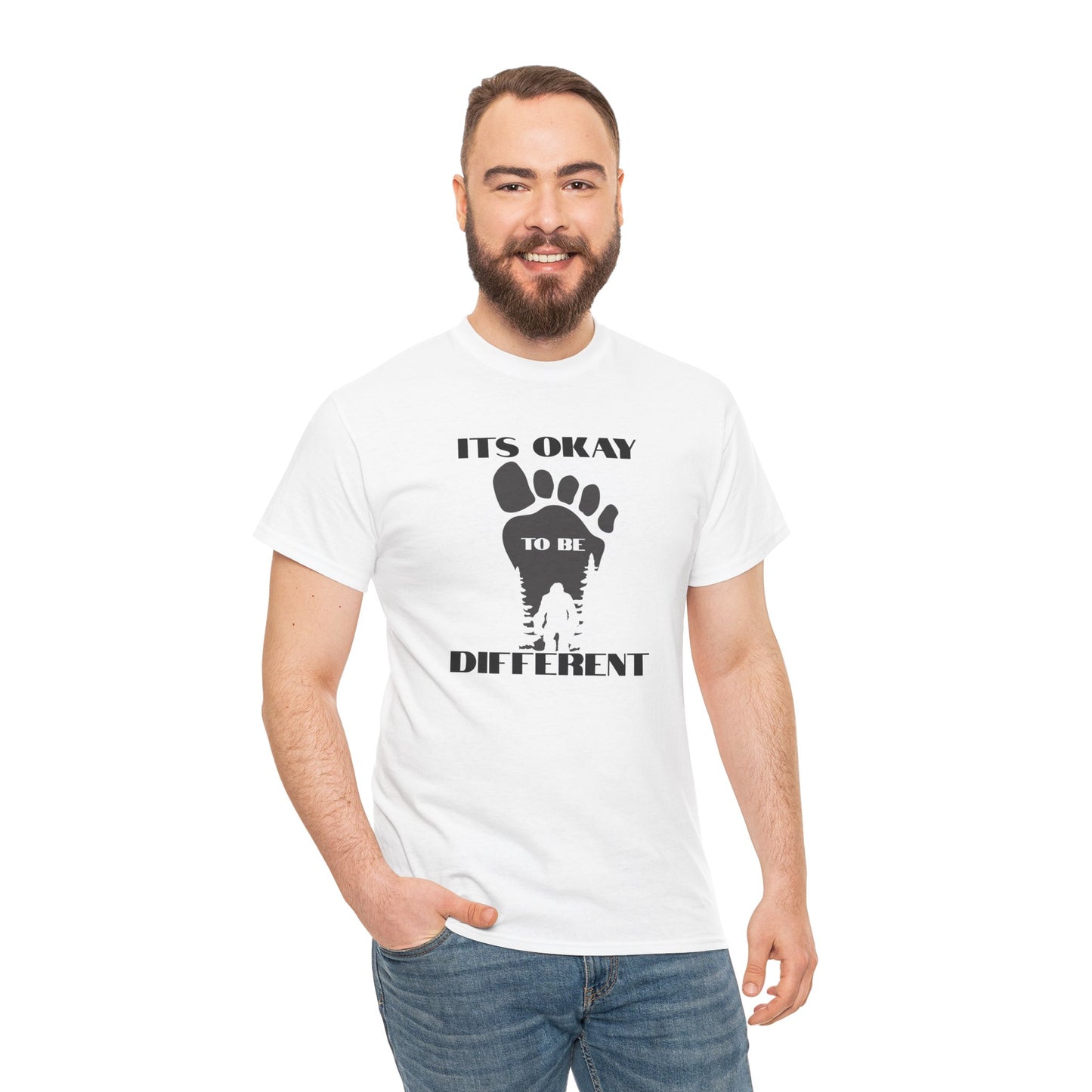 Big Foot Unisex Tee - Embrace Being Different