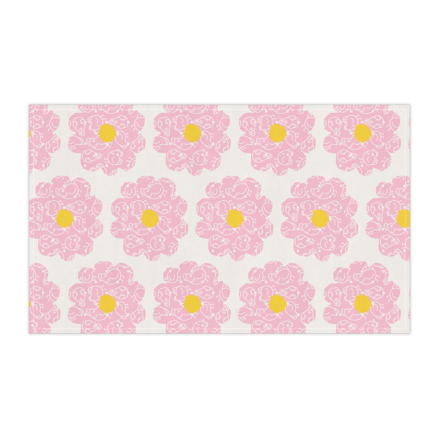 Floral Design Cotton Tea Towels - Perfect for Home and Kitchen Decor