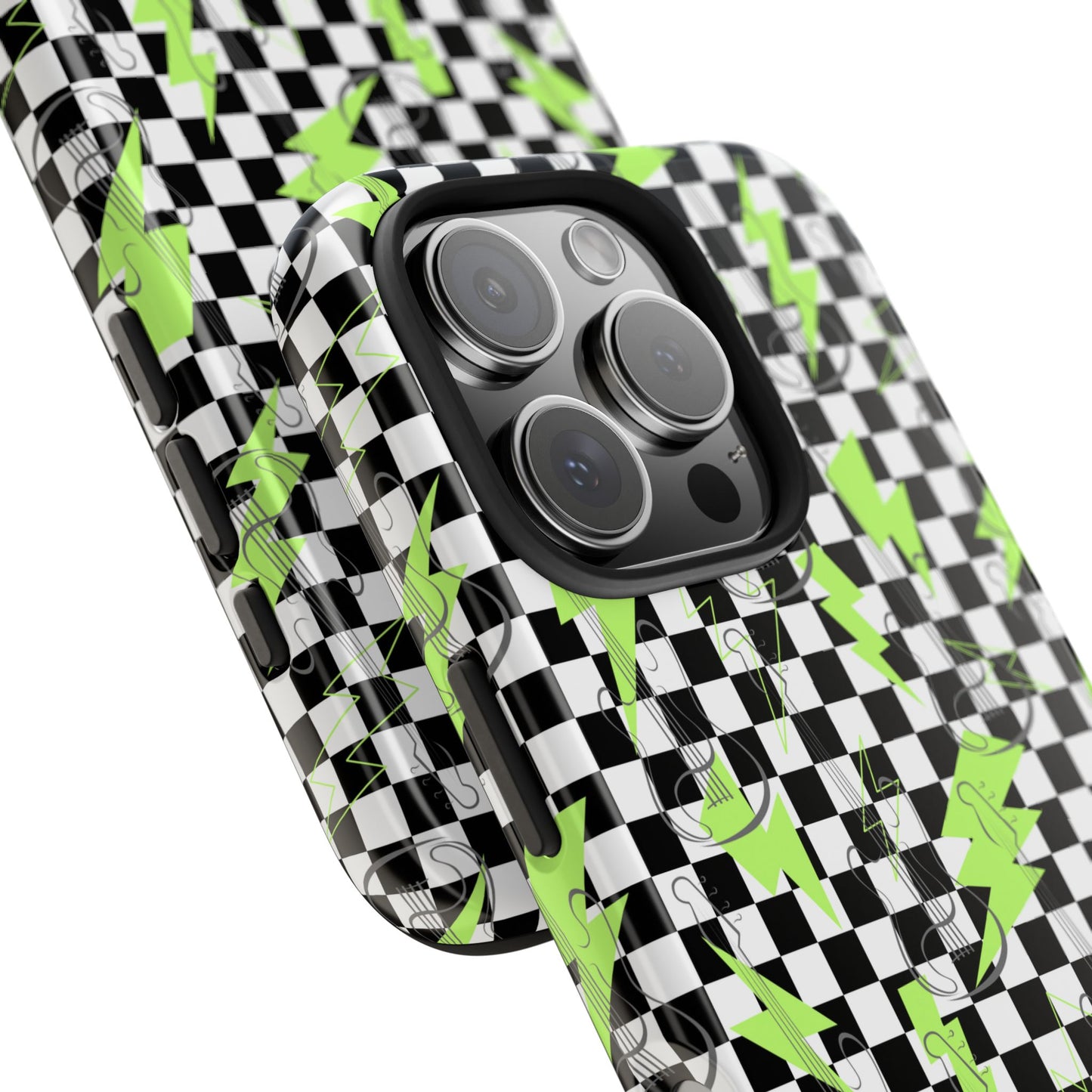 Phone Case - Lightening Guitar Rock the Day Design