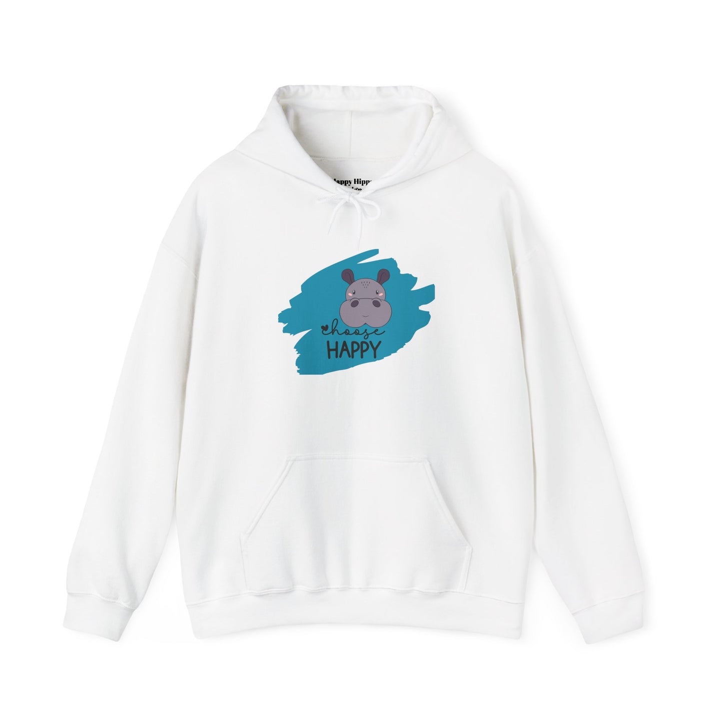 Hooded Sweatshirt - Choose Happy Choose Comfy