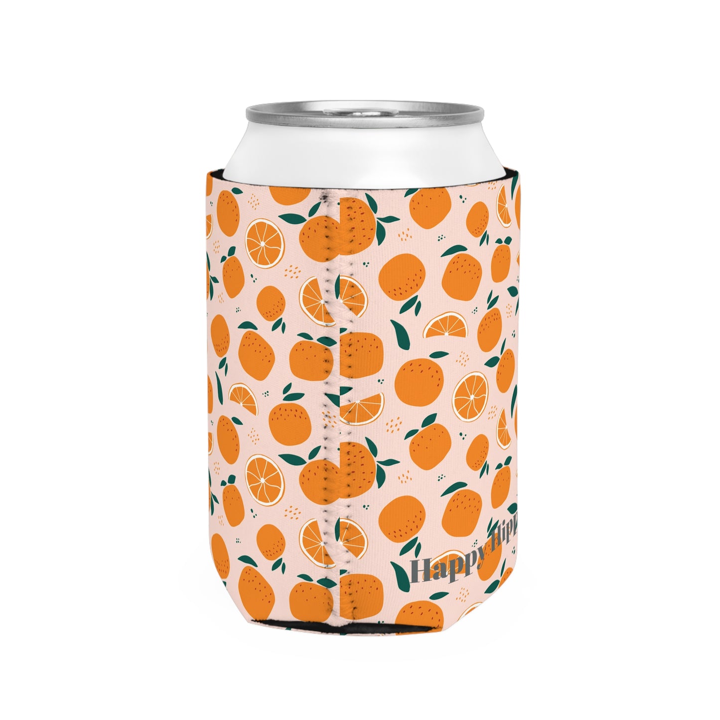 Orange Citrus Can Cooler Sleeve