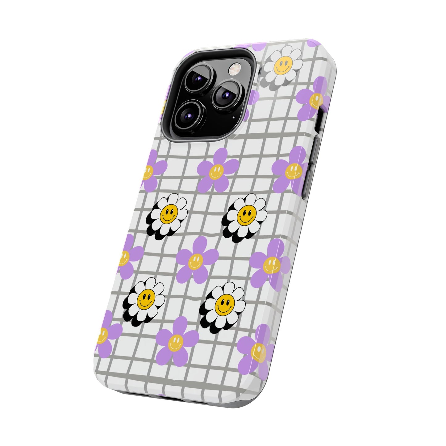 Phone Case - Flower Smiley Design