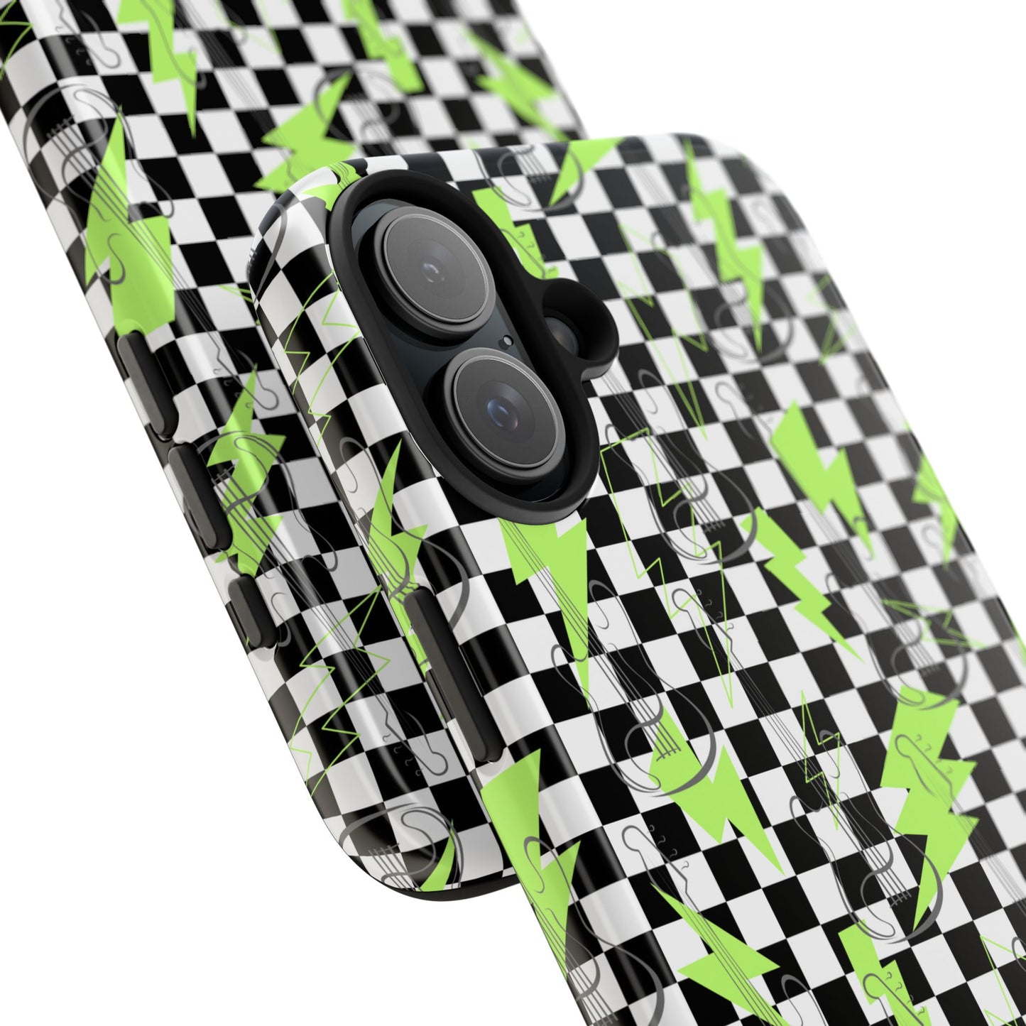 Phone Case - Lightening Guitar Rock the Day Design