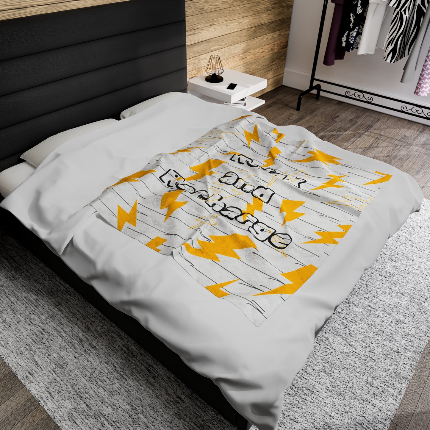 Plush Blanket - Relax and Recharge Cozy Throw