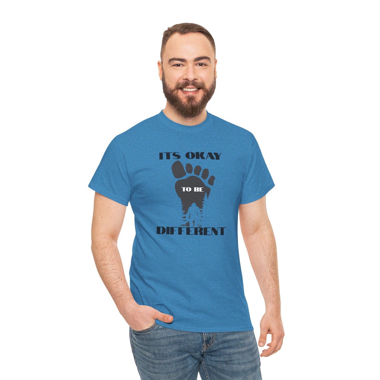 Big Foot Unisex Tee - Embrace Being Different