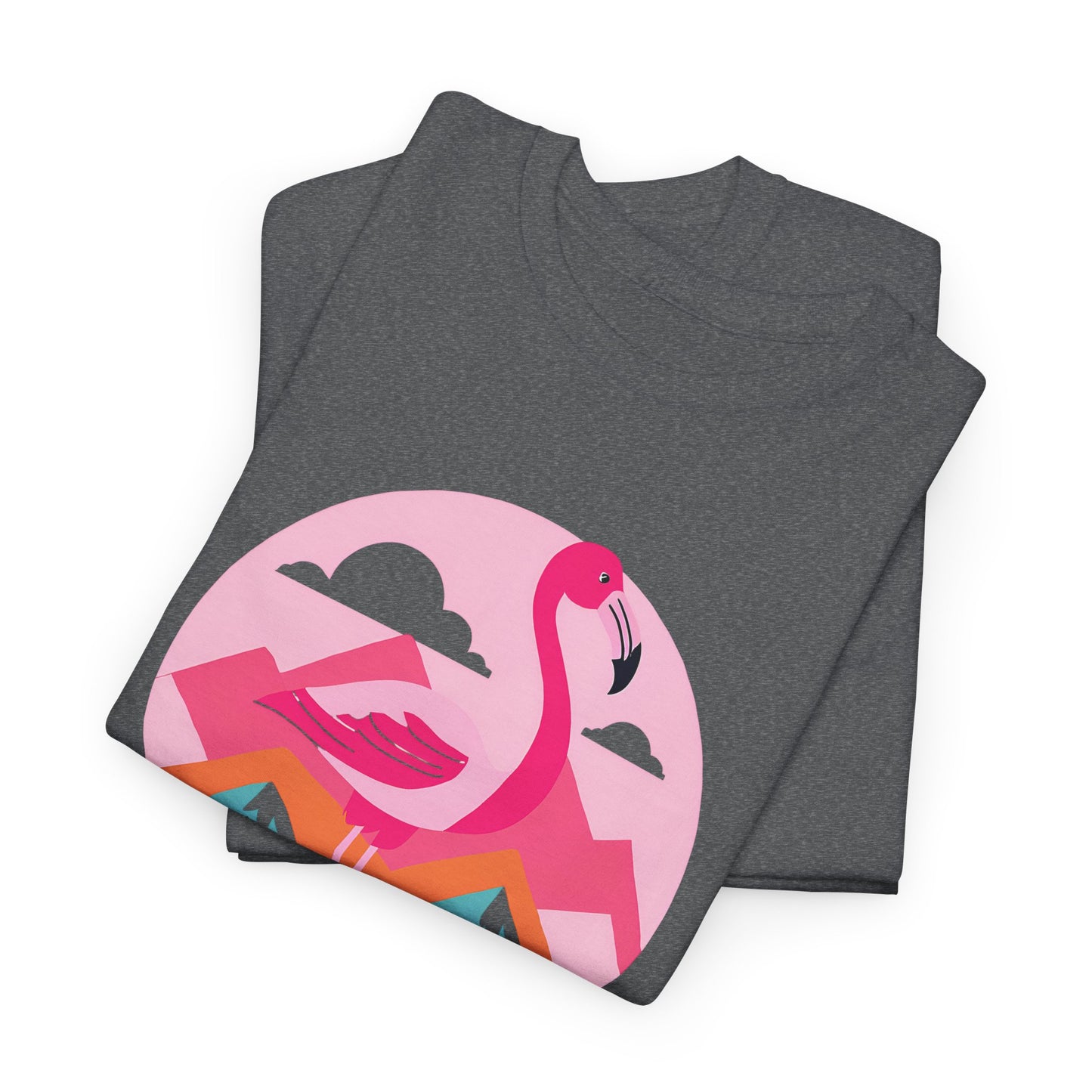 Flamingo Tee- Cotton T-shirt