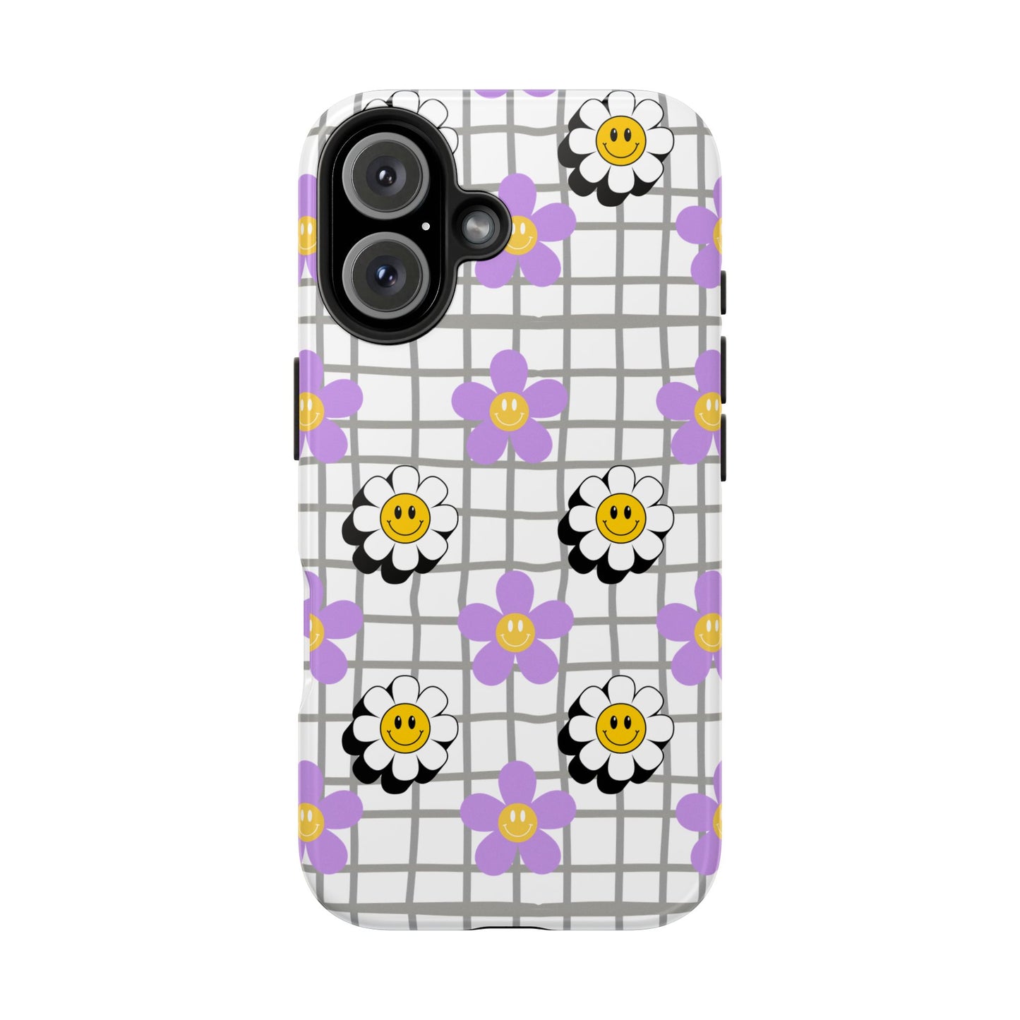 Phone Case - Flower Smiley Design