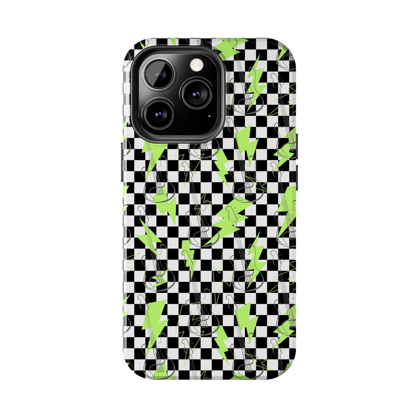 Phone Case - Lightening Guitar Rock the Day Design