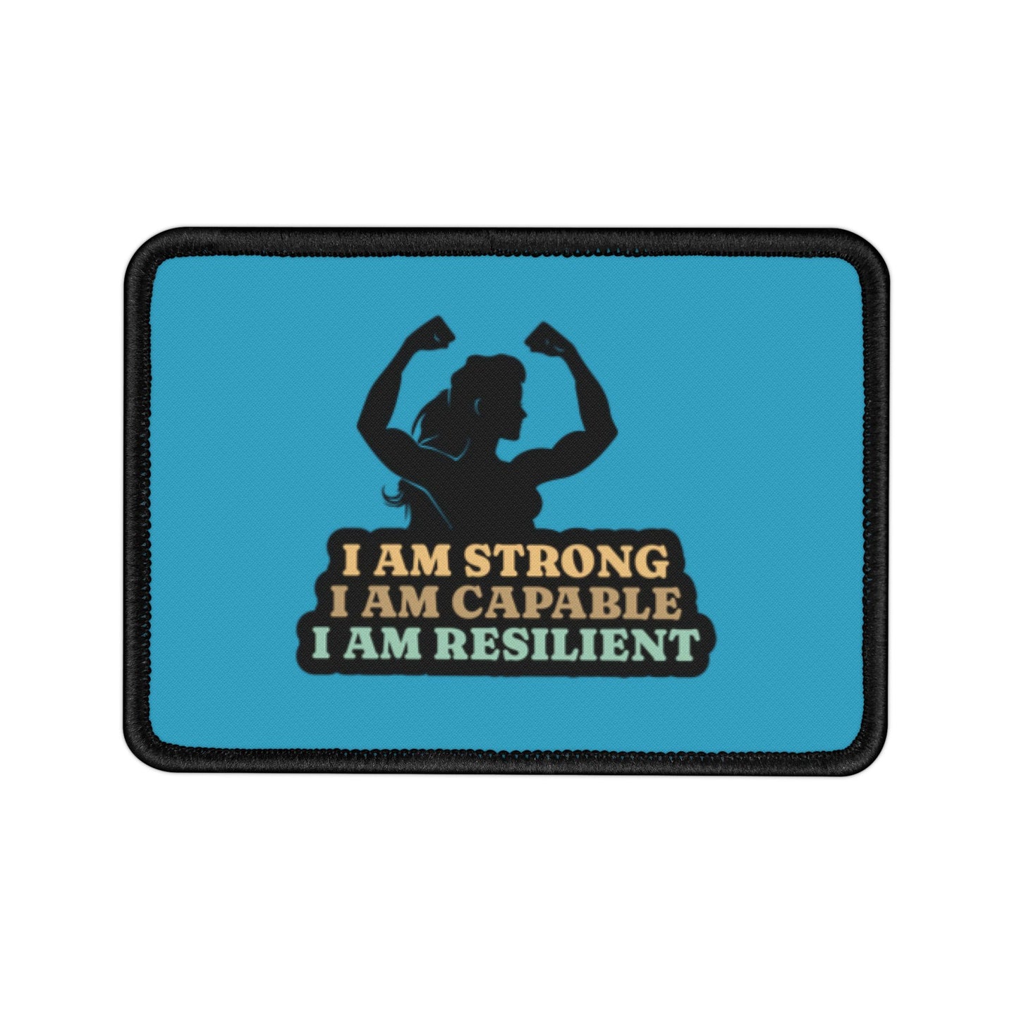 Iron-On Patches - Positive Affirmation, I am Strong