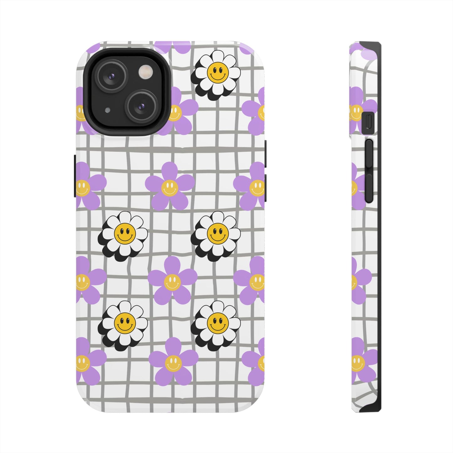 Phone Case - Flower Smiley Design
