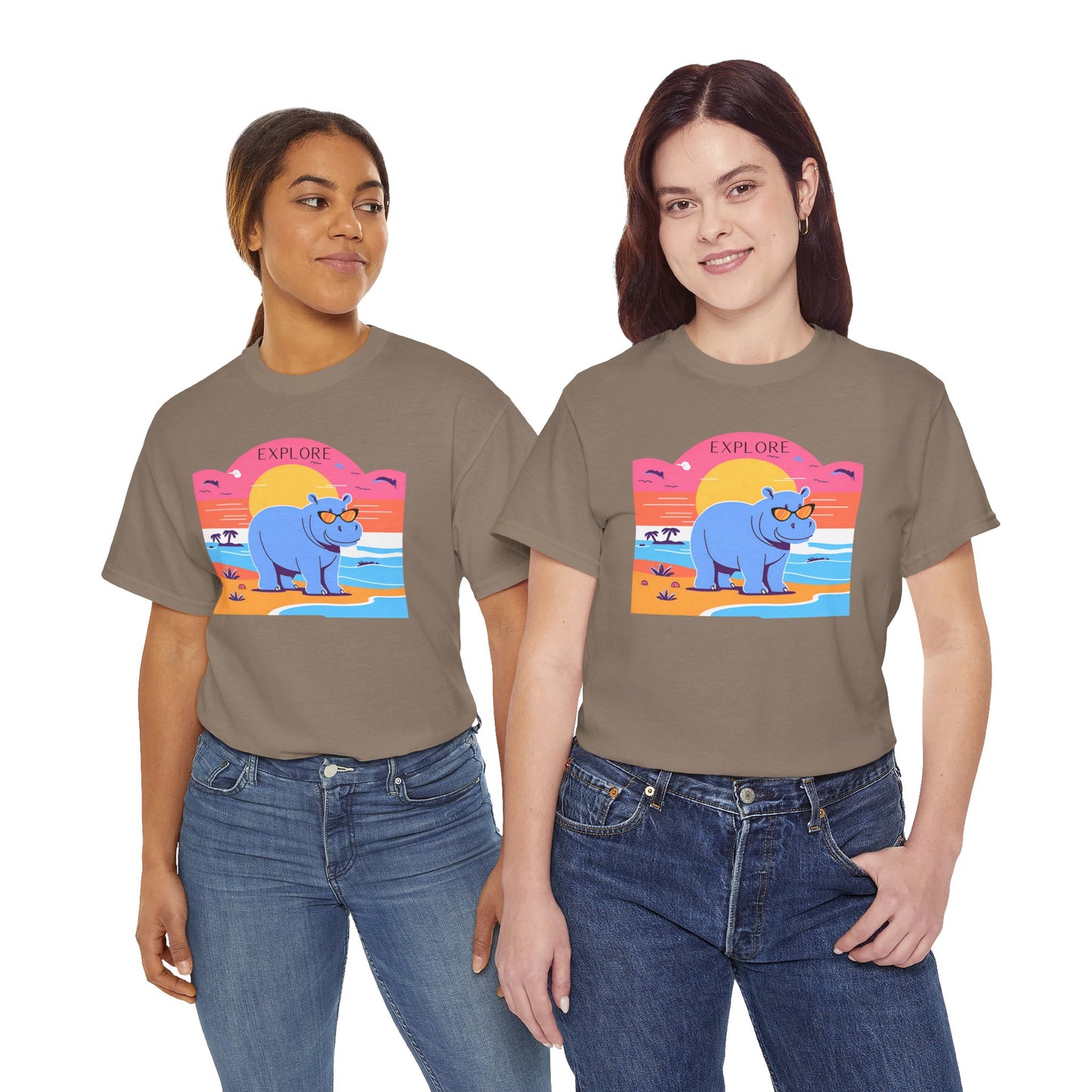 Happy Hippo Tee