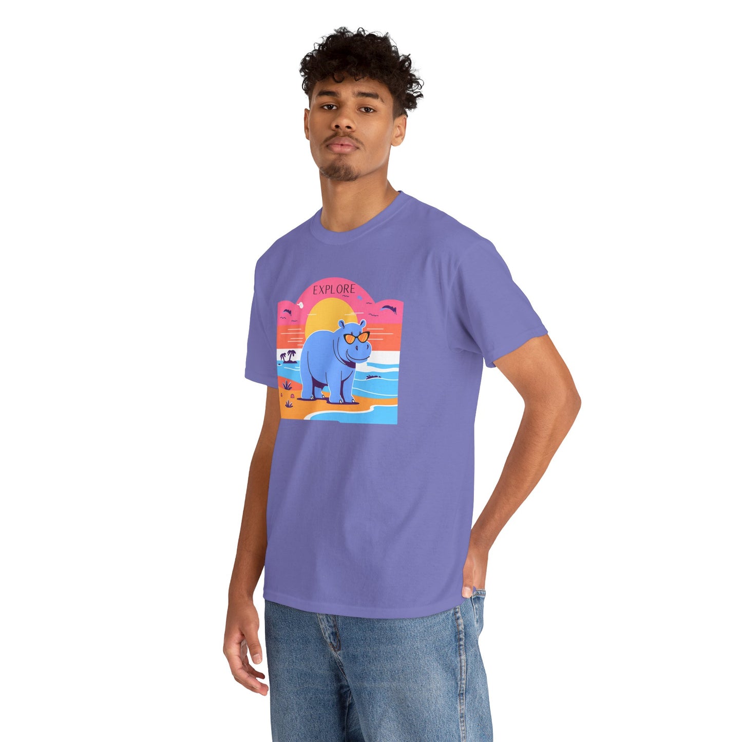 Happy Hippo Tee