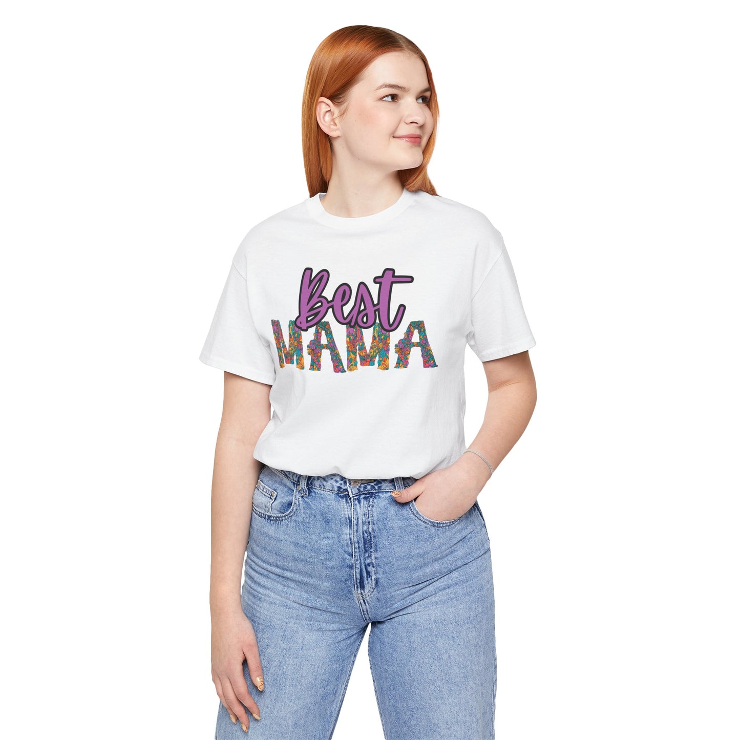 Floral 'Mama' Tee