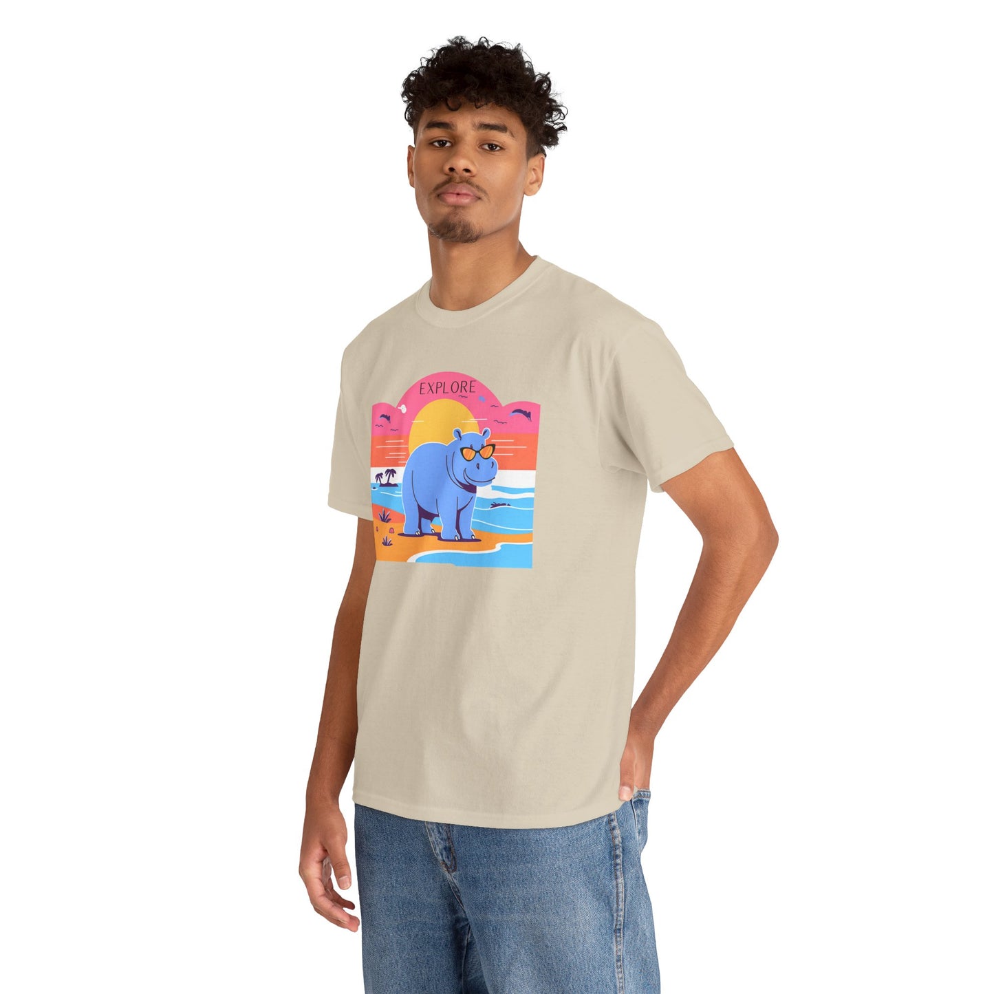 Happy Hippo Tee