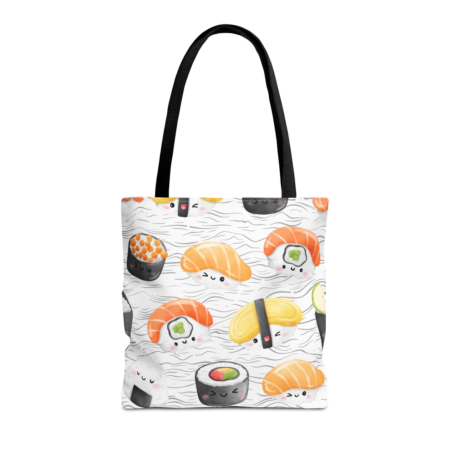 Cute Sushi Pattern Tote Bag - Perfect for Food Lovers