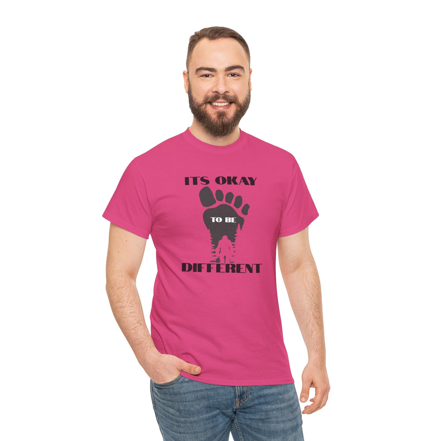 Big Foot Unisex Tee - Embrace Being Different