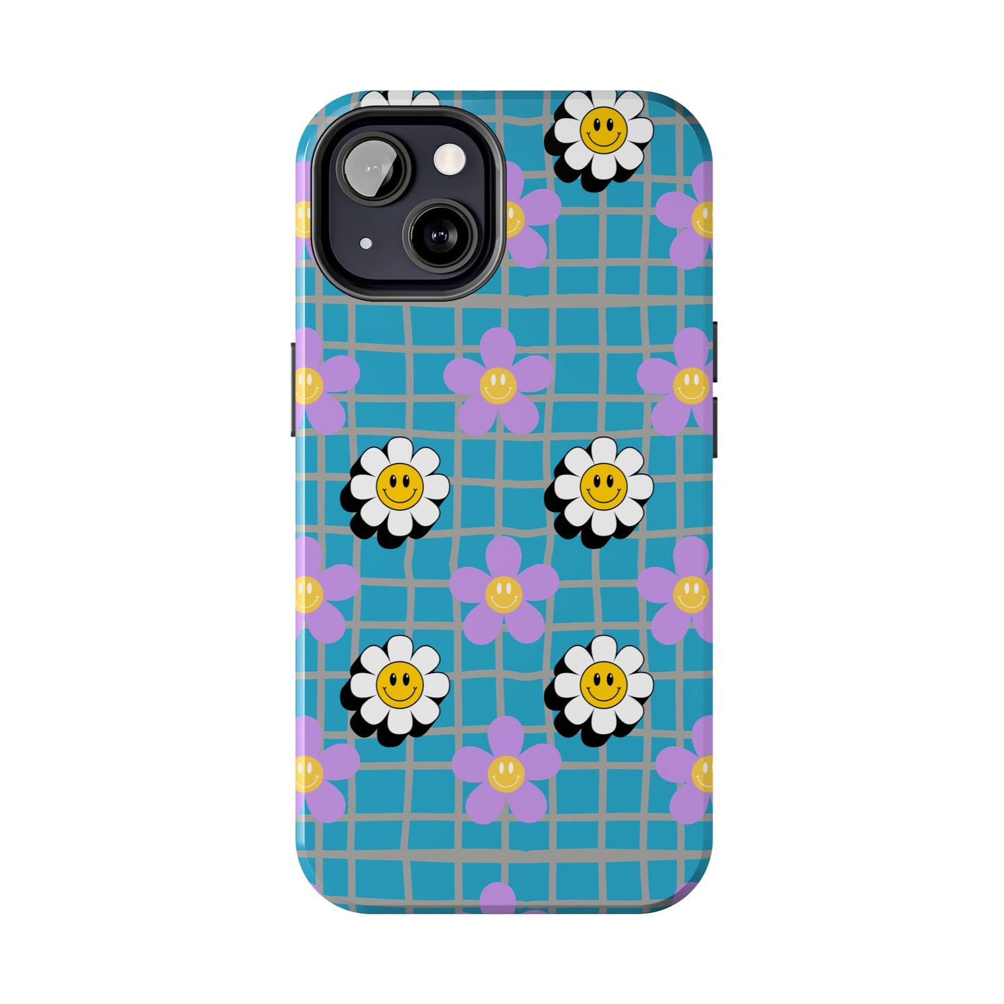 Flower Smiley Phone Case